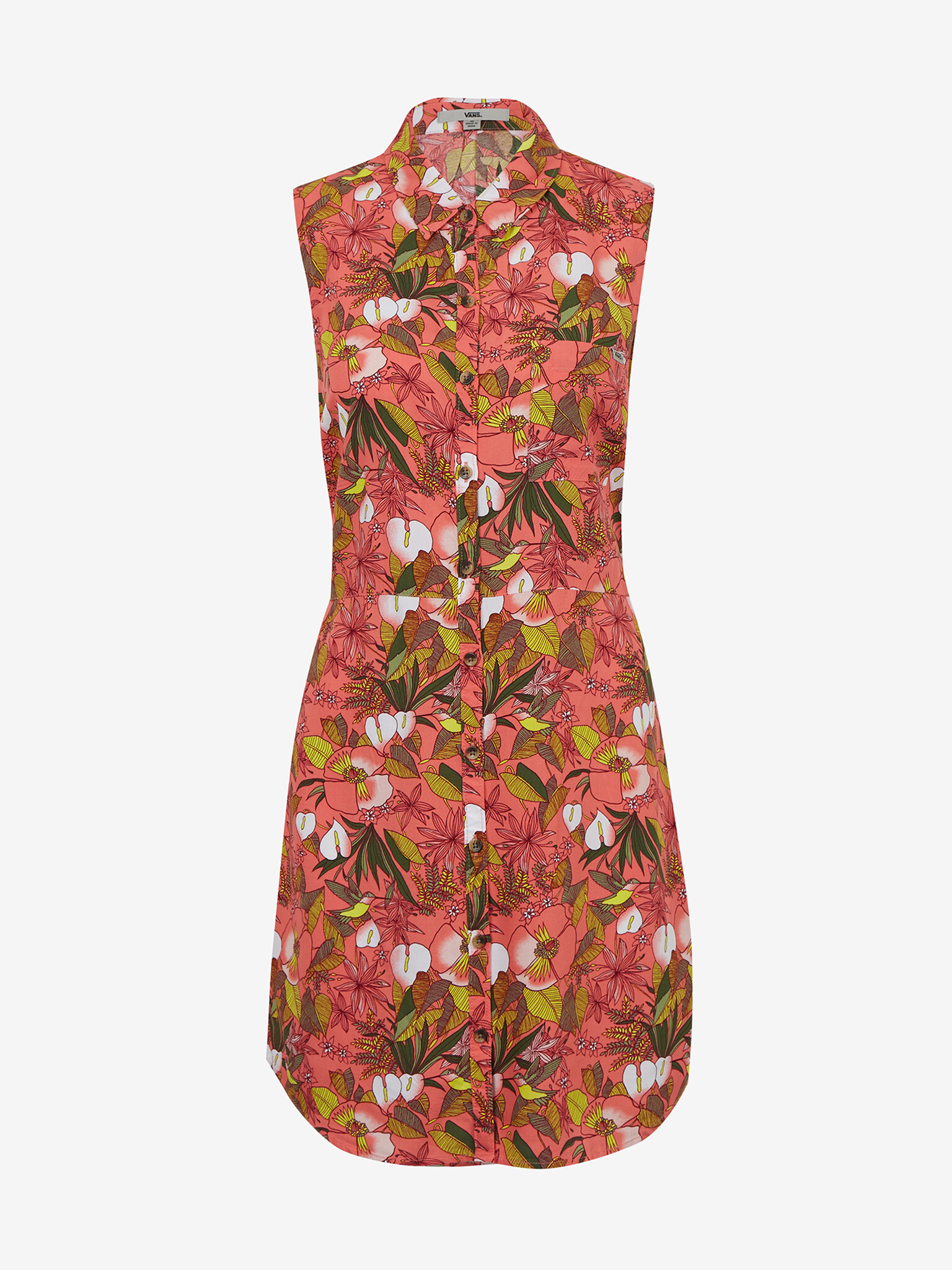 Vans Wilder Dress Lantana Rochie Roșu - Pled.ro