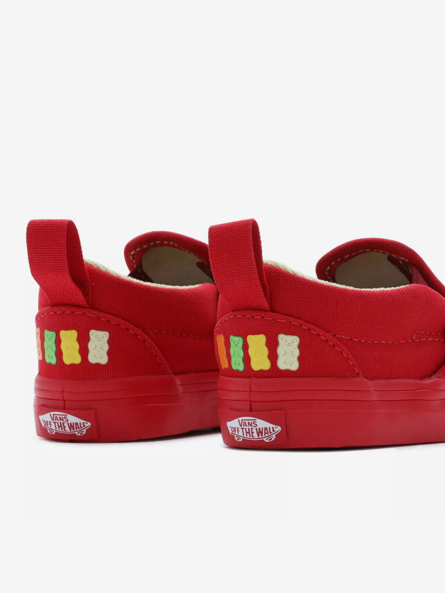 Vans x Haribo Classic Slip On pentru copii Roșu - Pled.ro