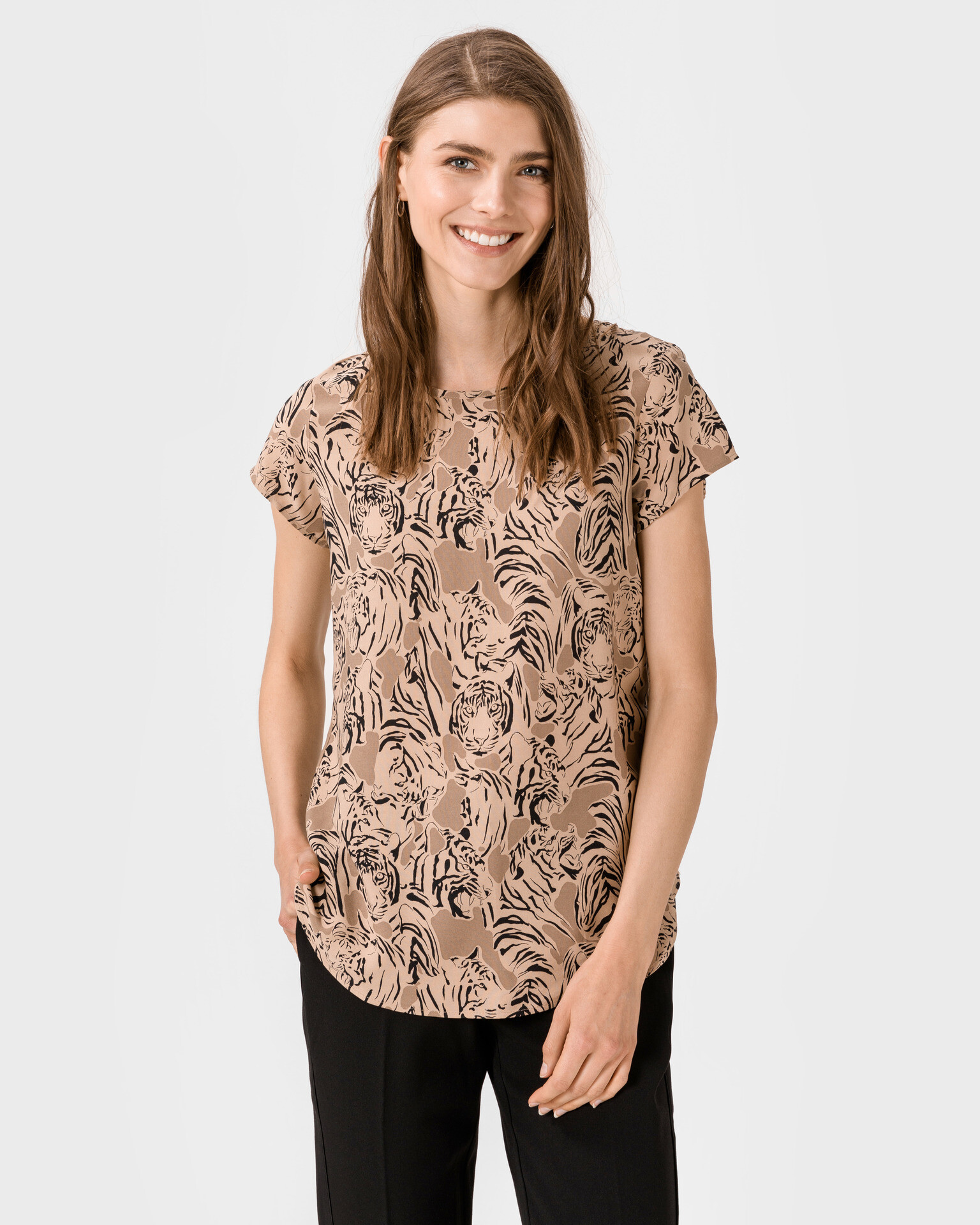 Vero Moda Boca Tricou Maro Bej - Pled.ro