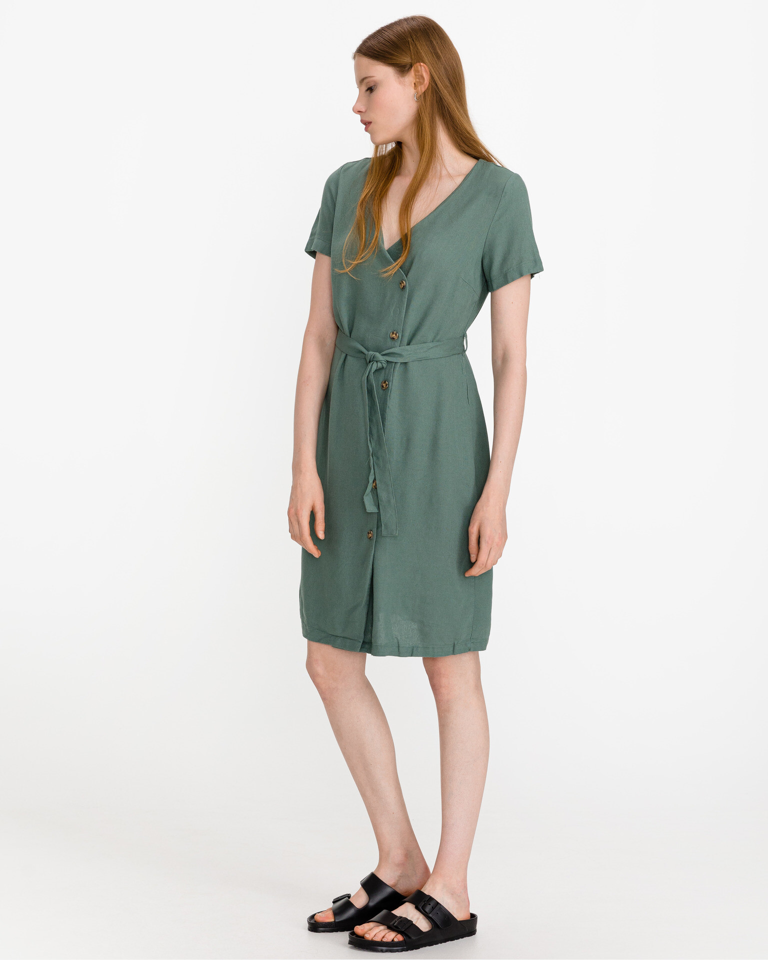 Vero Moda Mastimilo Rochie Verde - Pled.ro