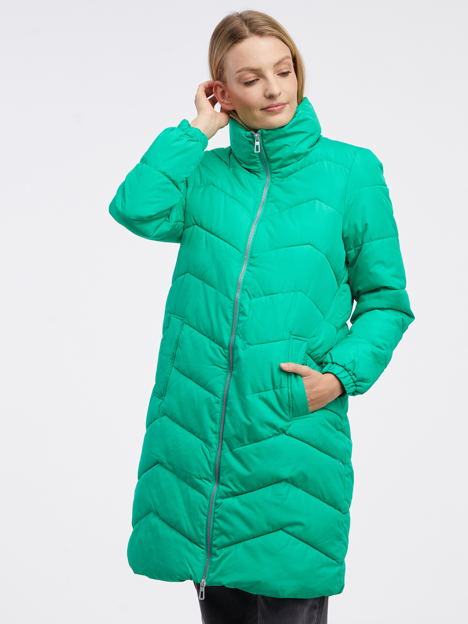 Vero Moda Palton Verde - Pled.ro