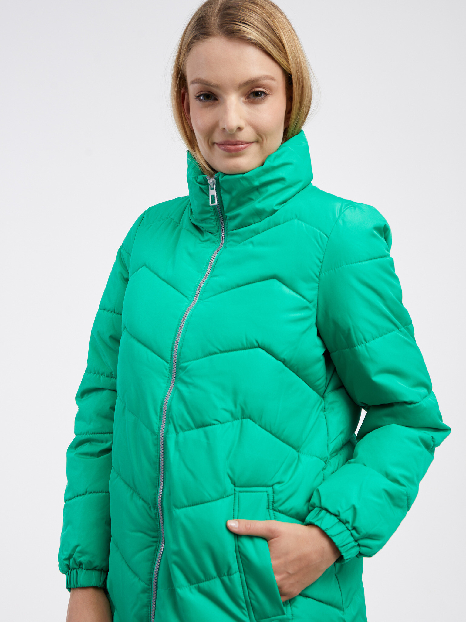 Vero Moda Palton Verde - Pled.ro