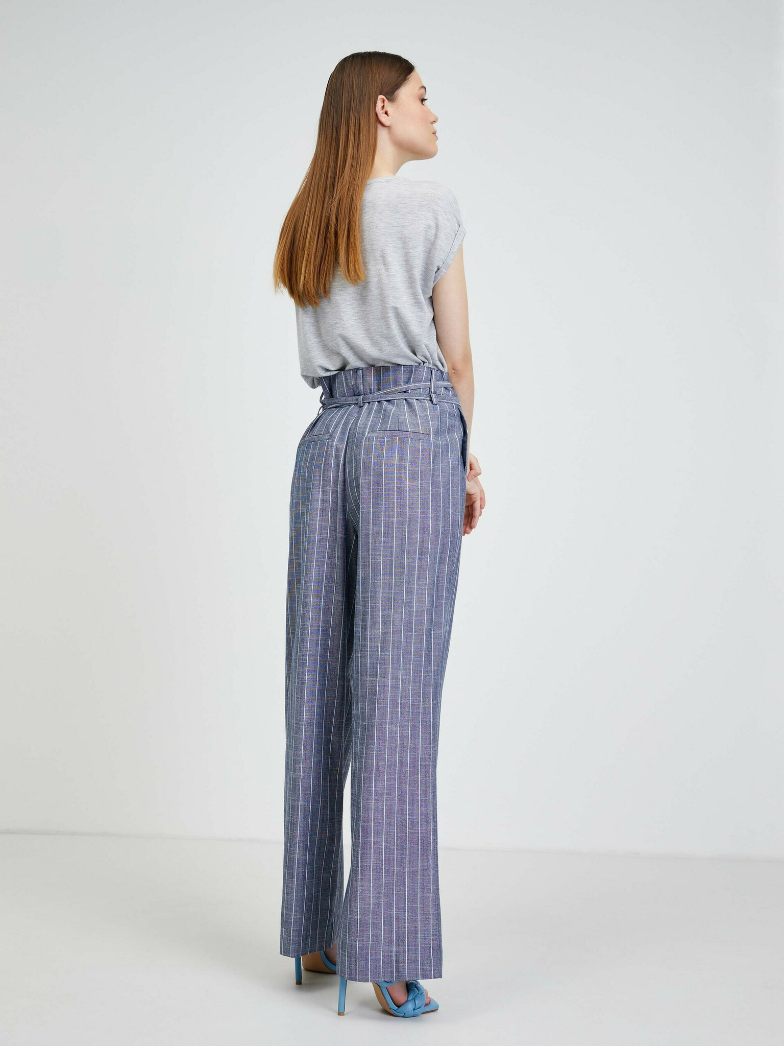 Vero Moda Pantaloni Albastru - Pled.ro