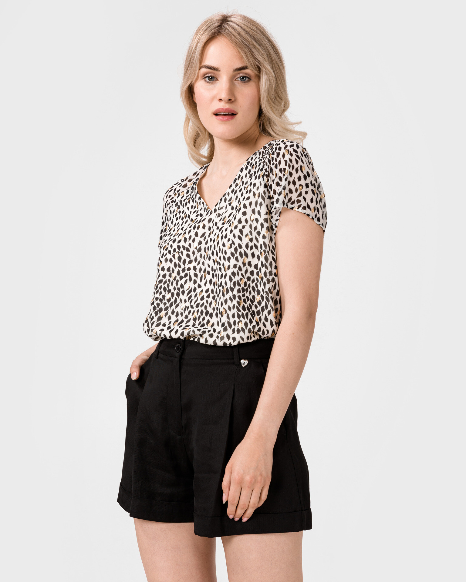 Vero Moda Penny Top Alb - Pled.ro