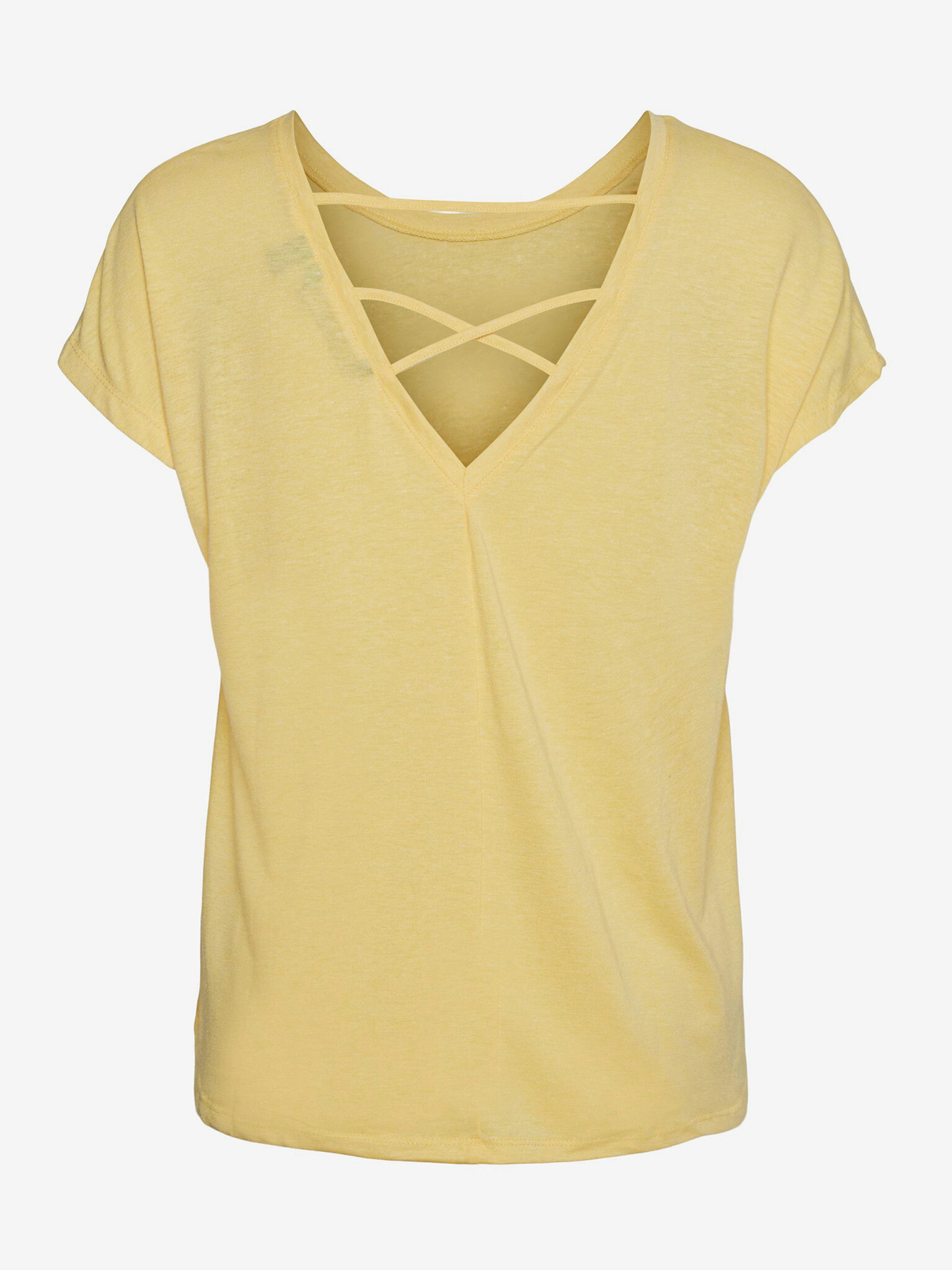 Vero Moda Tricou Galben - Pled.ro