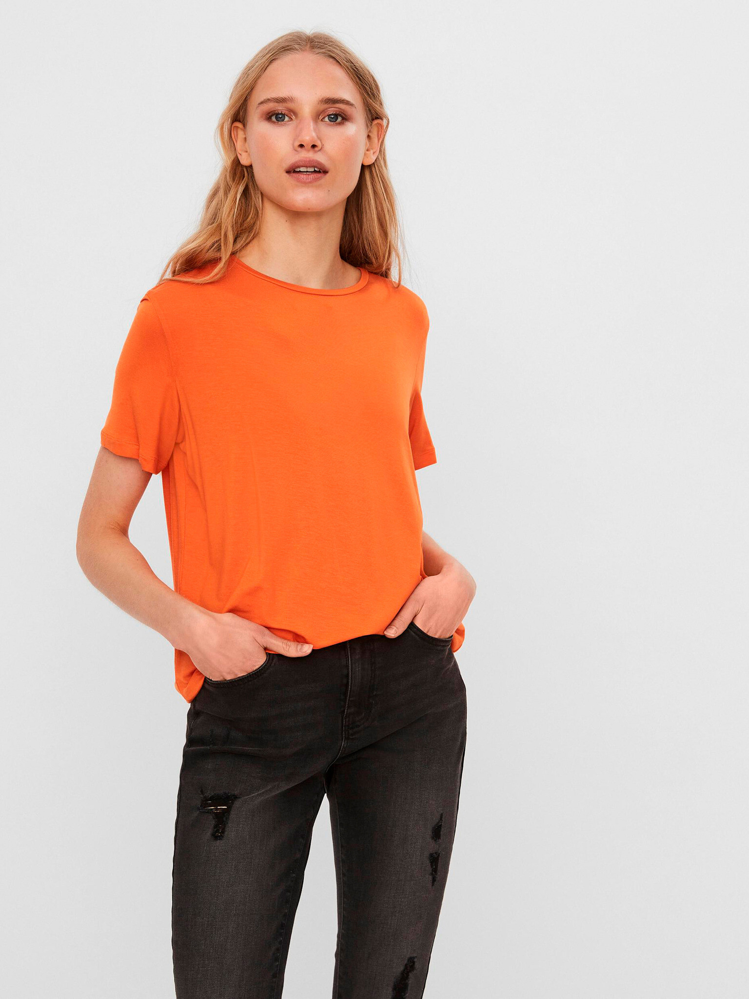 Vero Moda Tricou Portocaliu - Pled.ro