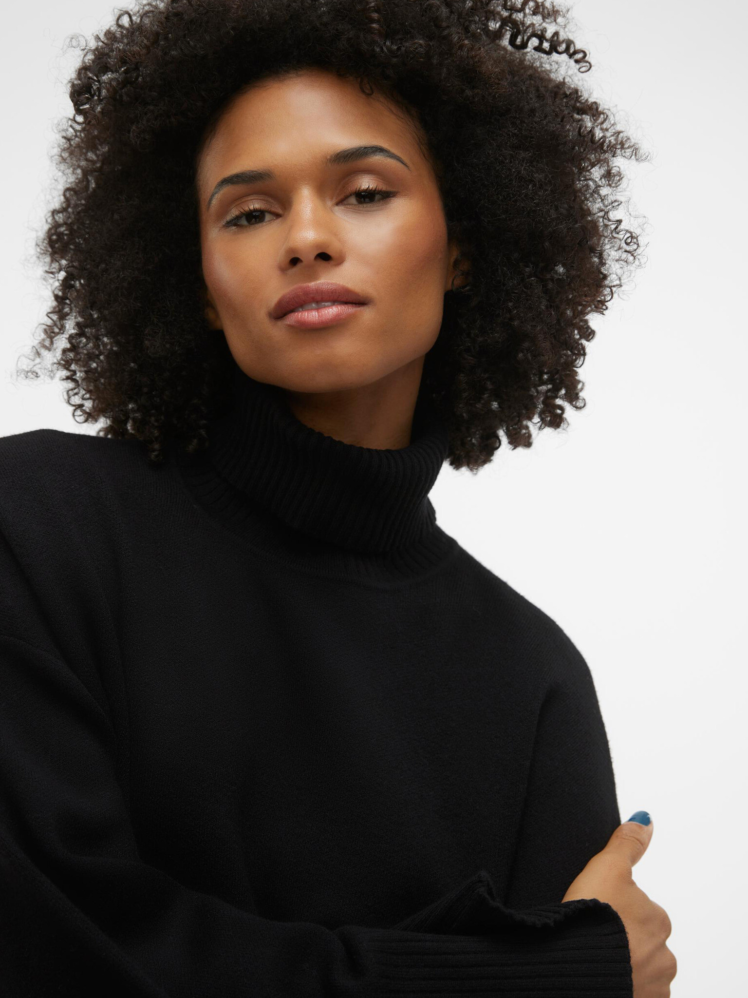 Vero Moda Turtleneck Negru - Pled.ro