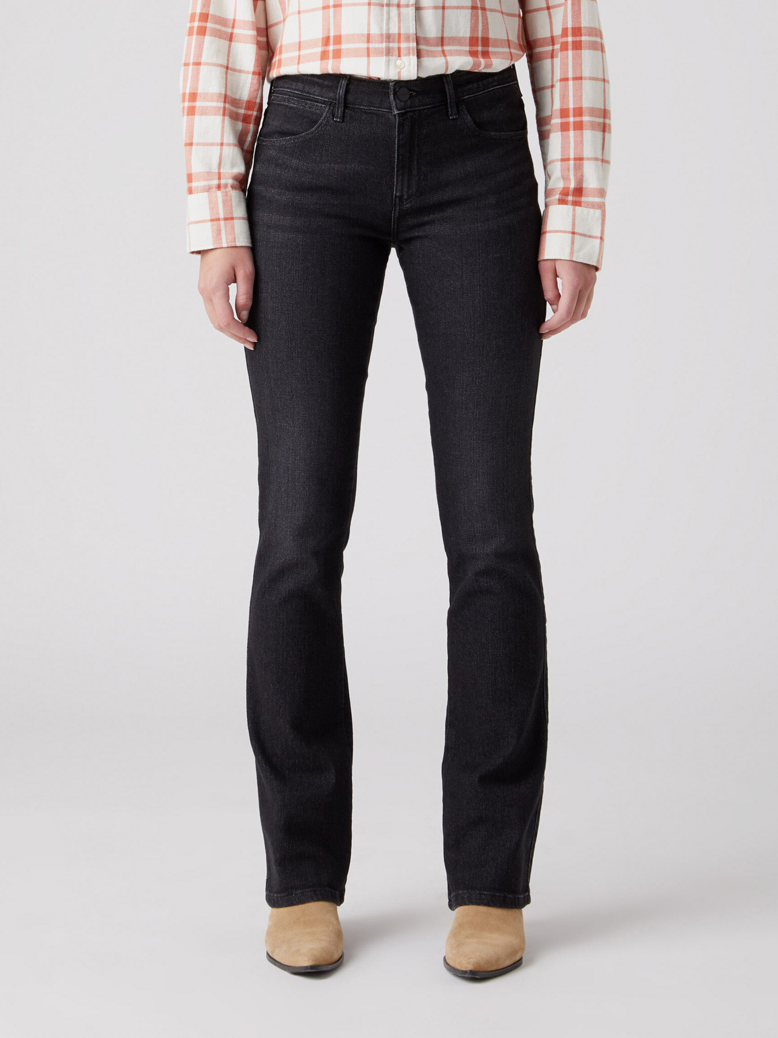 Wrangler Jeans Negru - Pled.ro