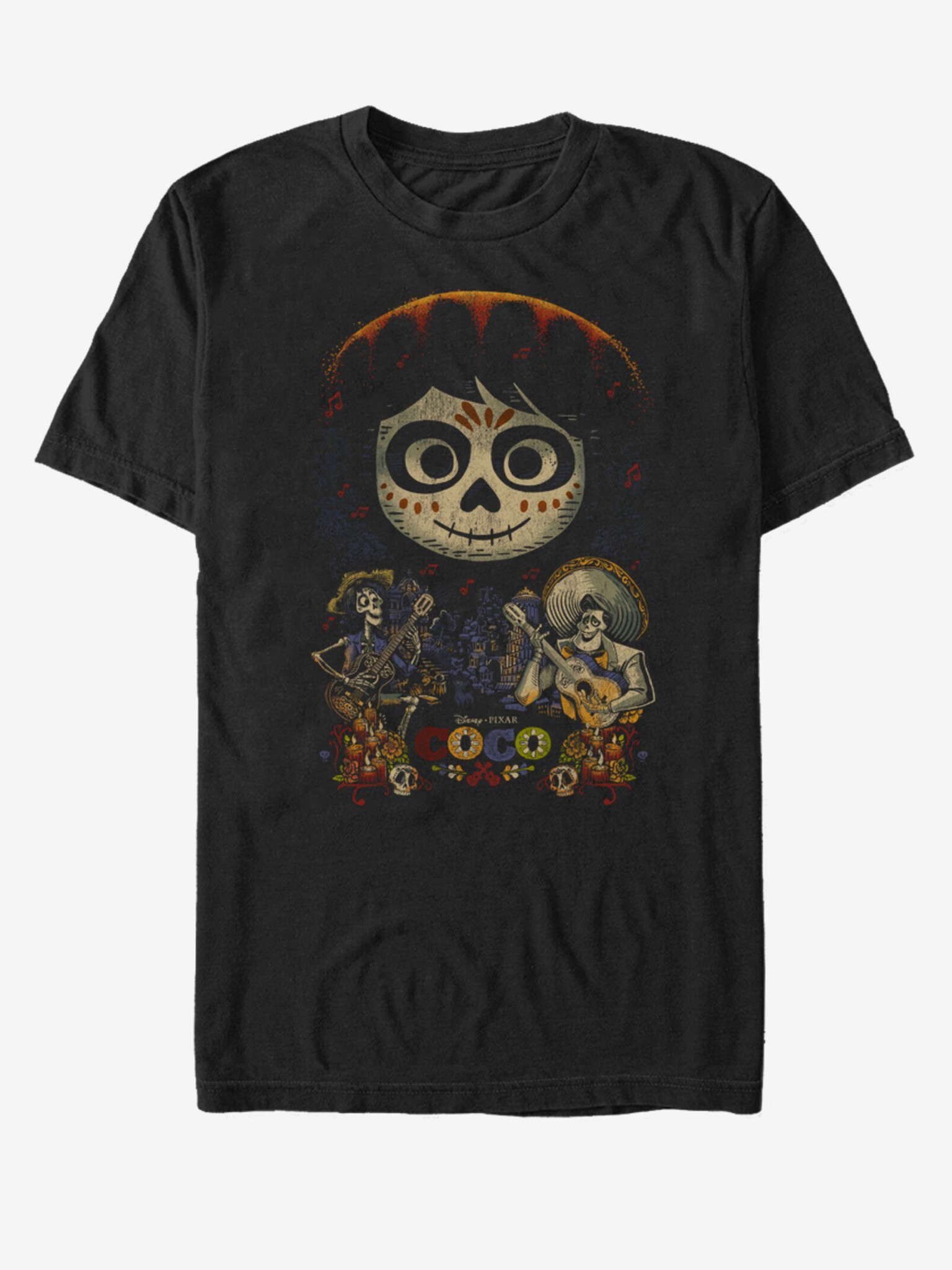 ZOOT.Fan Coco Poster Pixar Tricou Negru - Pled.ro