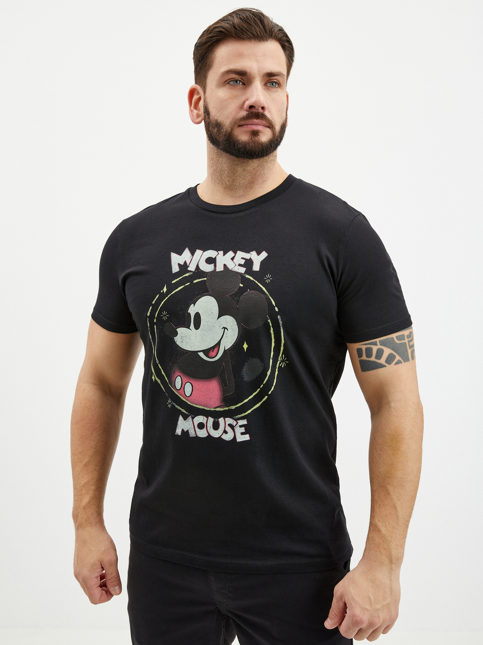 ZOOT.Fan Disney Mickey Mouse Tricou Negru - Pled.ro