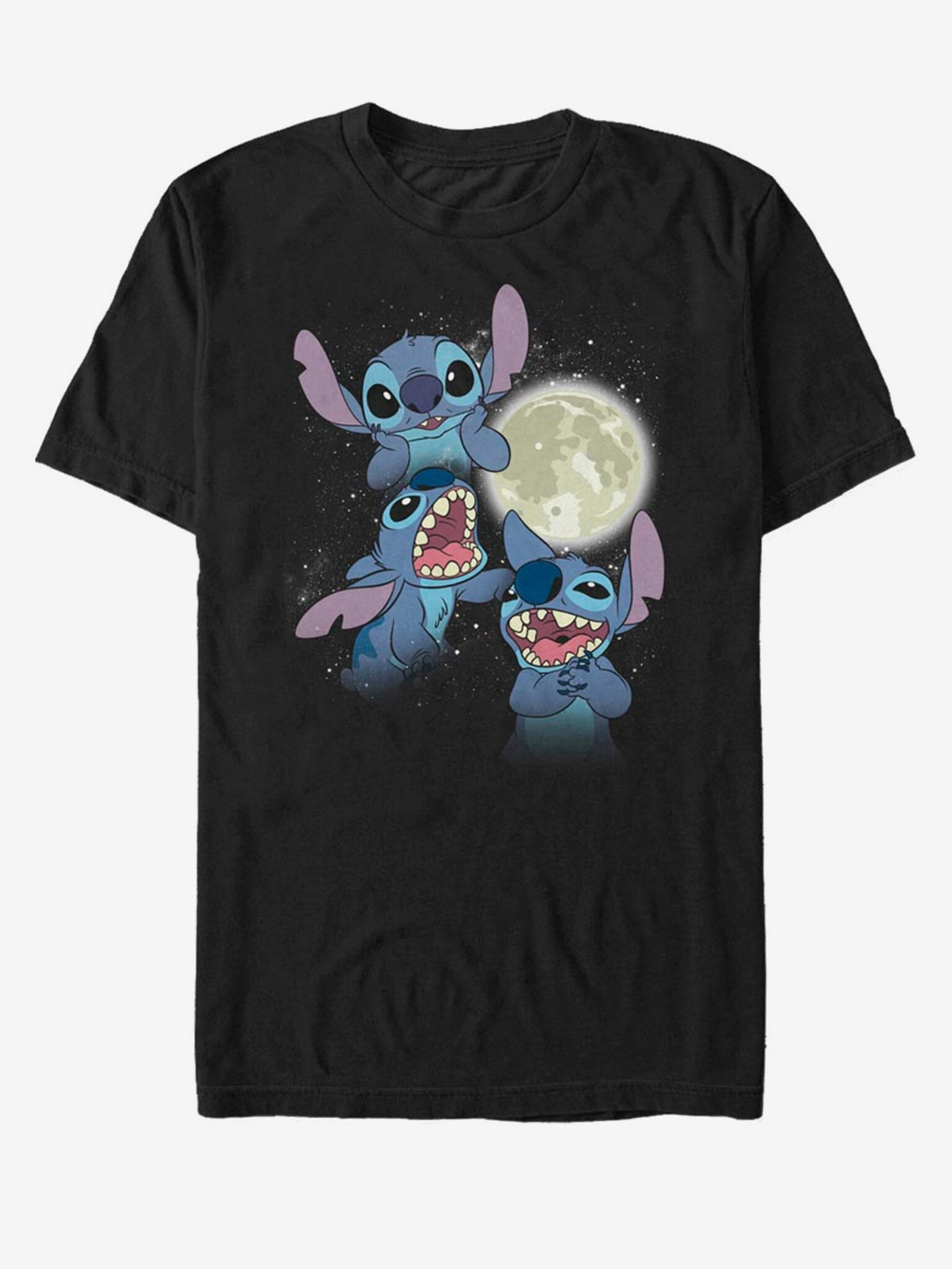 ZOOT.Fan Disney Stitch Tricou Negru - Pled.ro