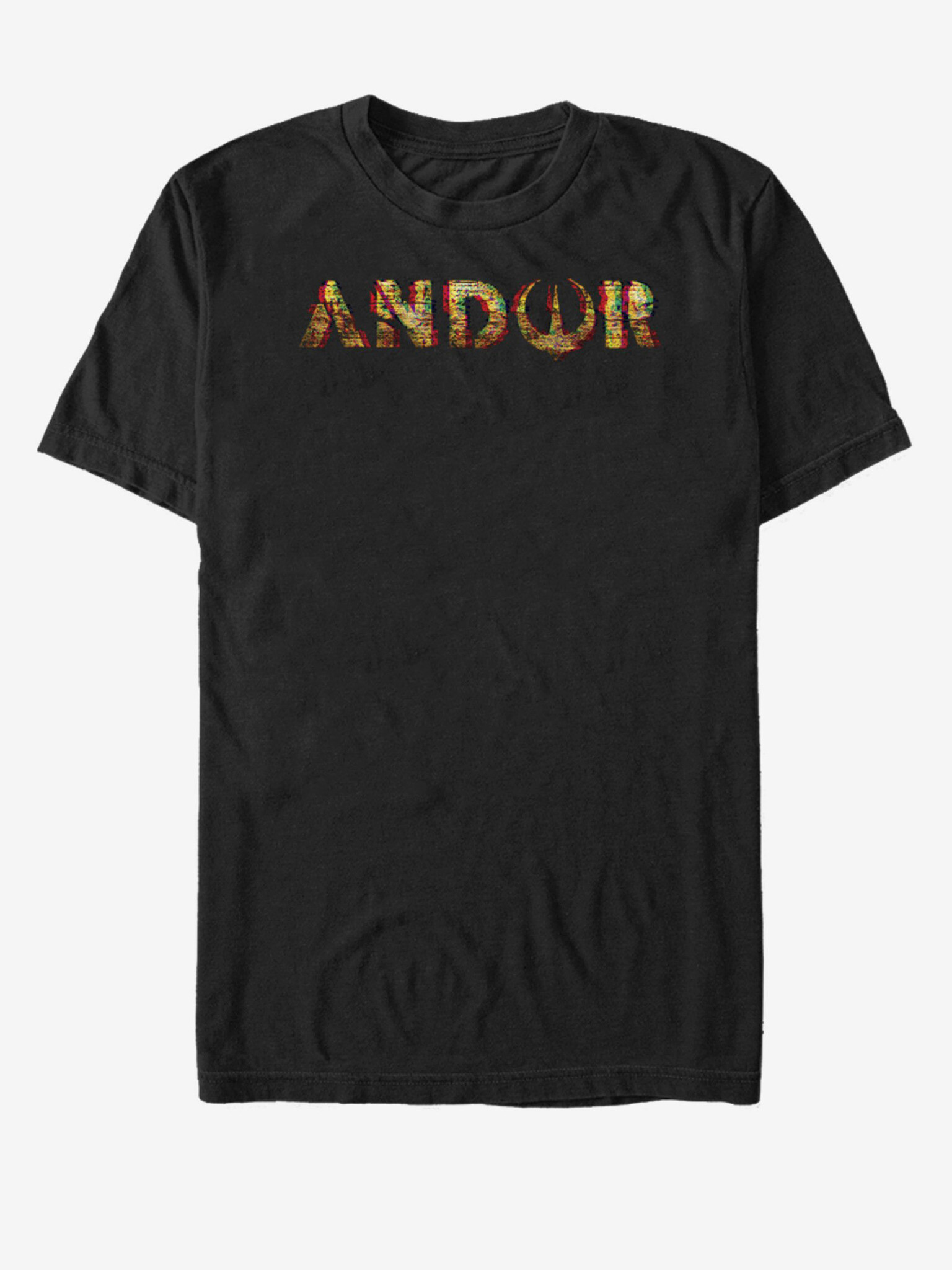 ZOOT.Fan Logo Star Wars: Andor Tricou Negru - Pled.ro