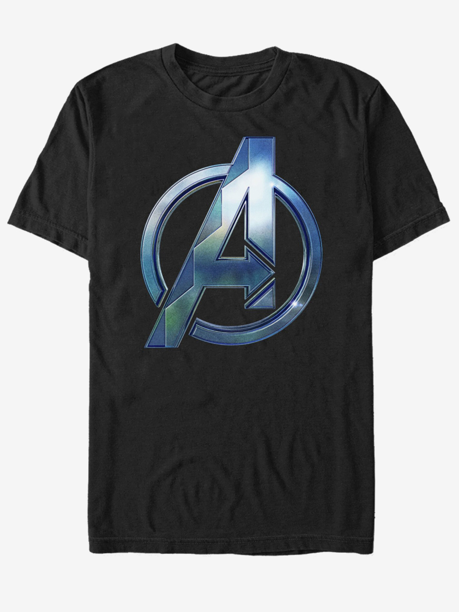 ZOOT.Fan Marvel Avengers symbol Black Panther: Wakanda nechť žije Tricou Negru - Pled.ro