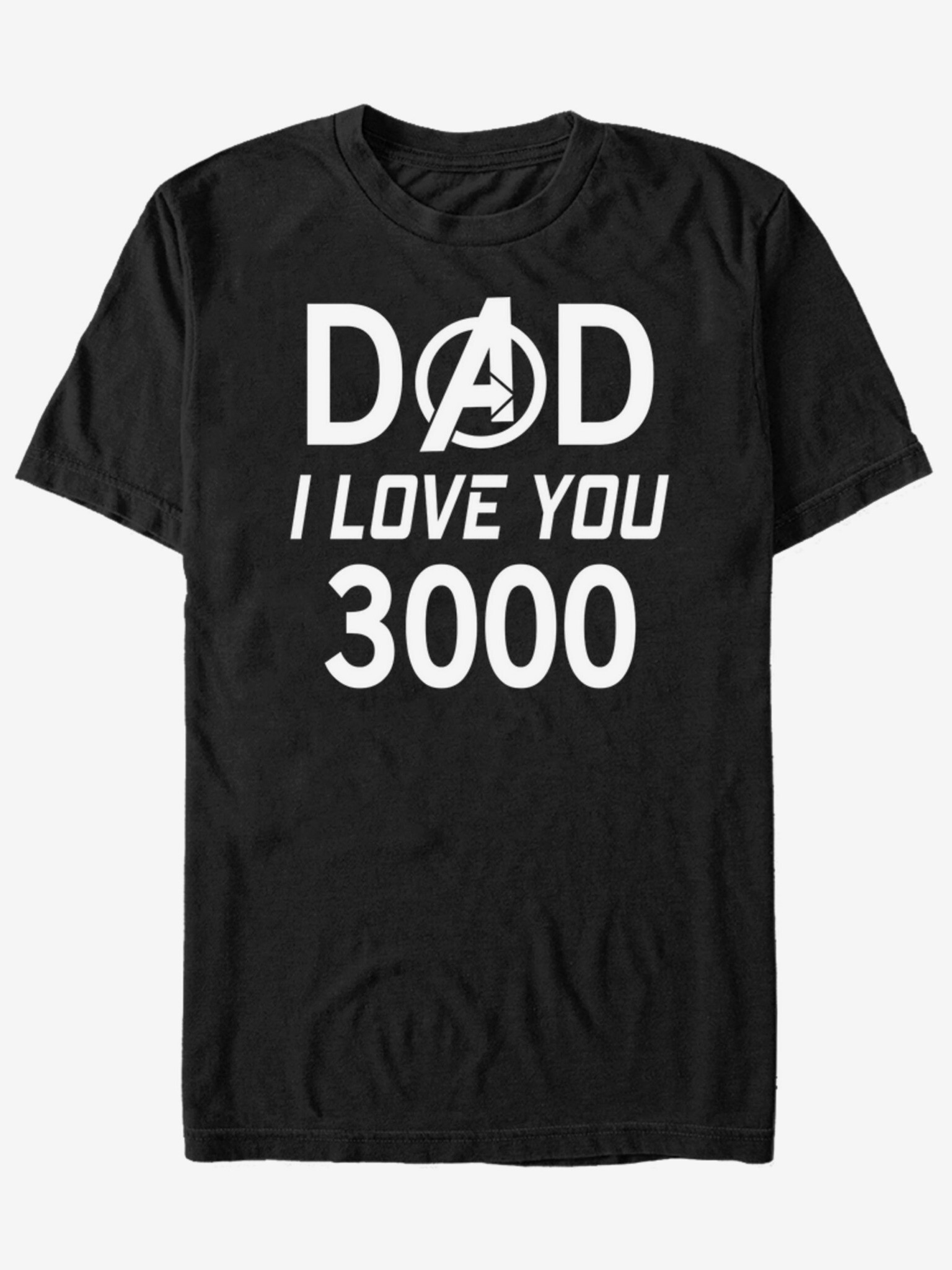 ZOOT.Fan Marvel Dad 3000 Tricou Negru - Pled.ro