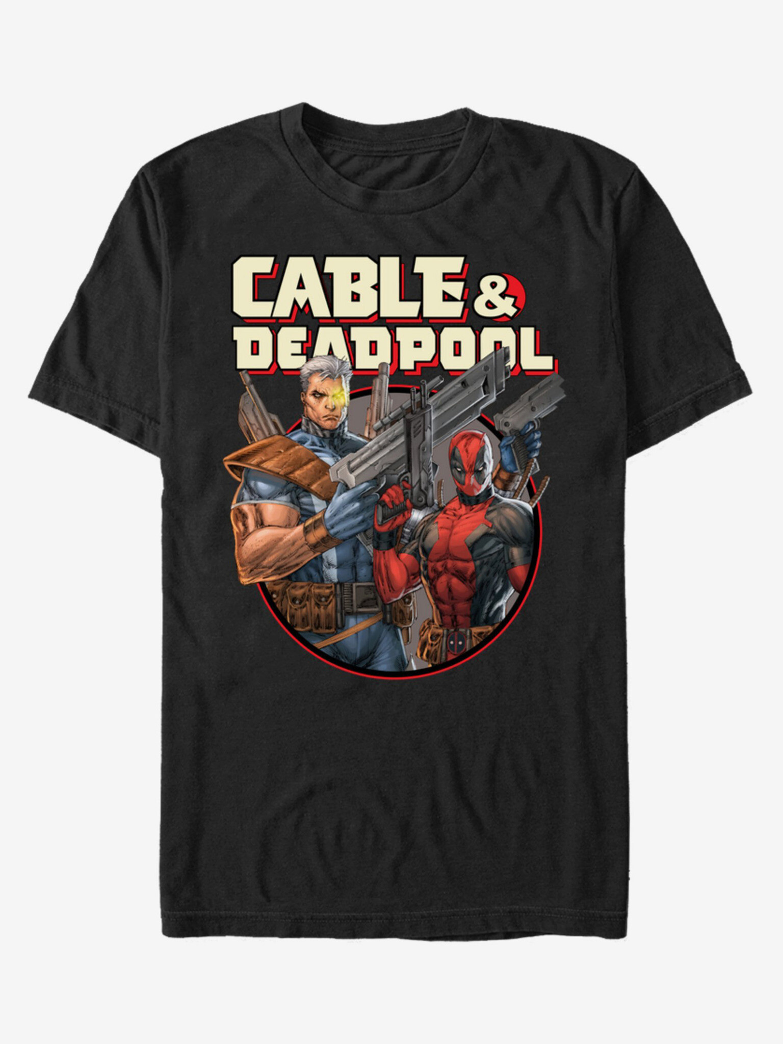 ZOOT.Fan Marvel Double Trouble Tricou Negru - Pled.ro