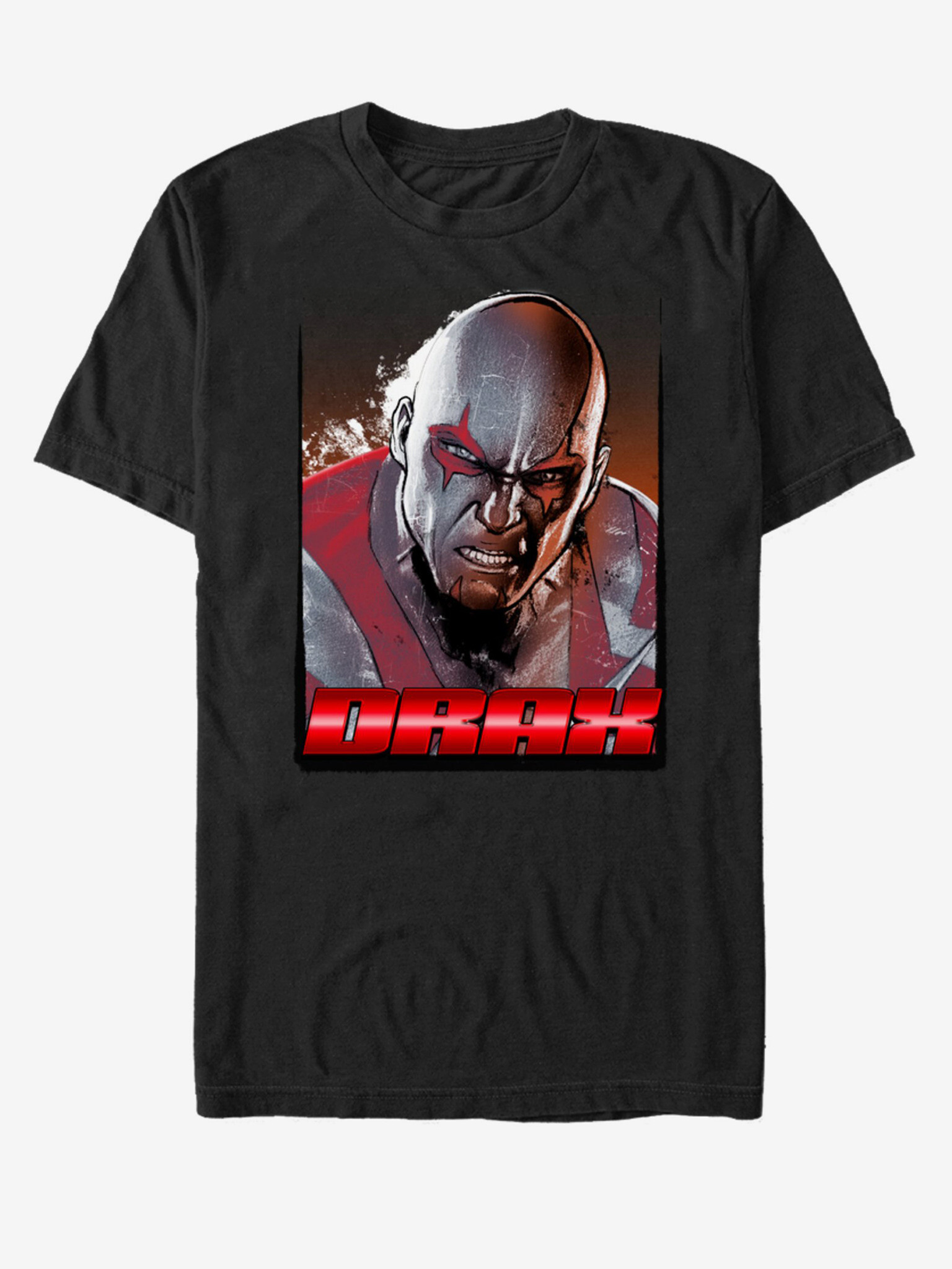 ZOOT.Fan Marvel Drax Strážci Galaxie Tricou Negru - Pled.ro