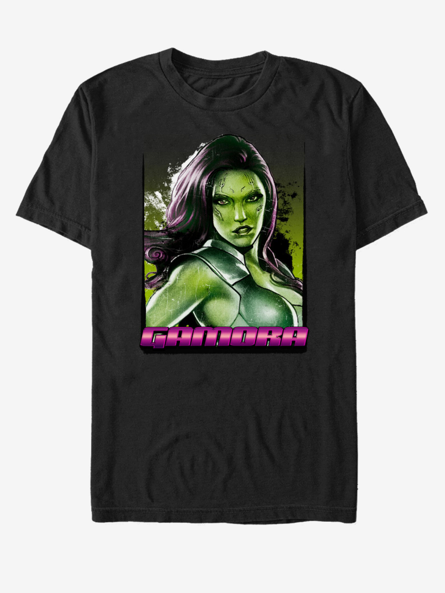 ZOOT.Fan Marvel Gamora Strážci Galaxie Tricou Negru - Pled.ro