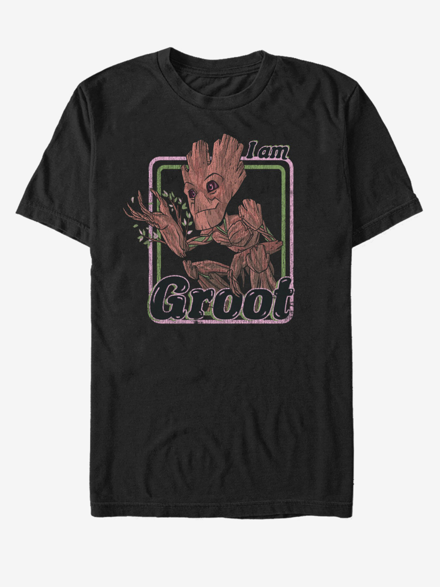 ZOOT.Fan Marvel Groot Strážci Galaxie Tricou Negru - Pled.ro