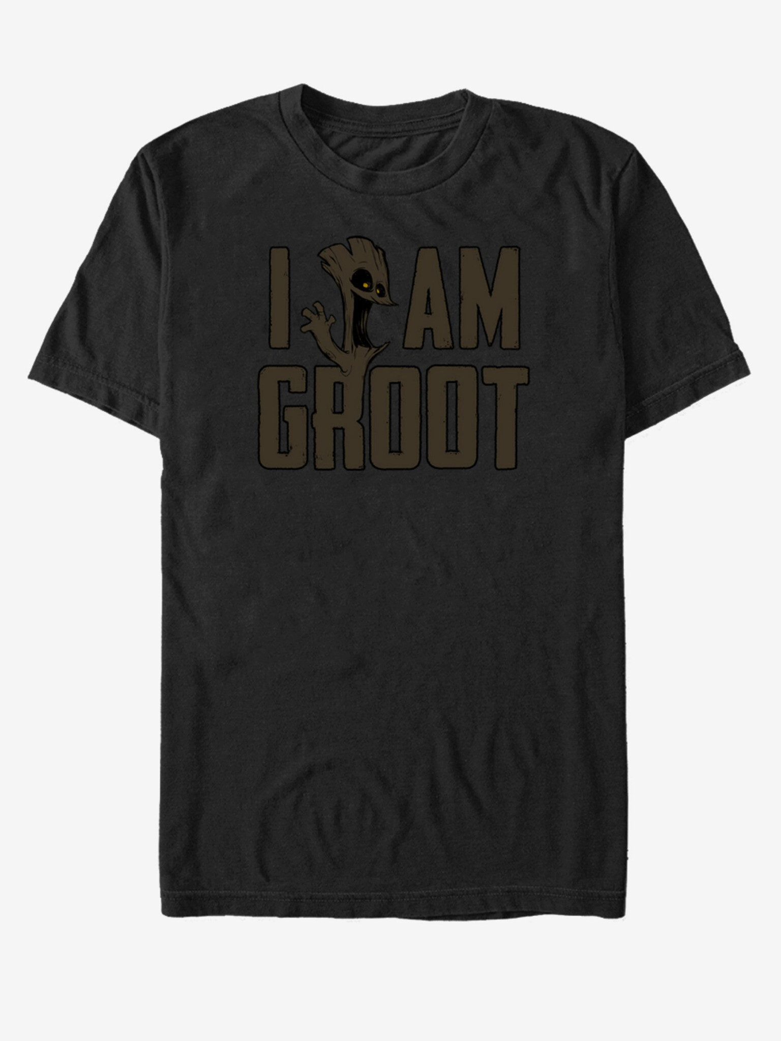 ZOOT.Fan Marvel I am Groot Strážci Galaxie Tricou Negru - Pled.ro