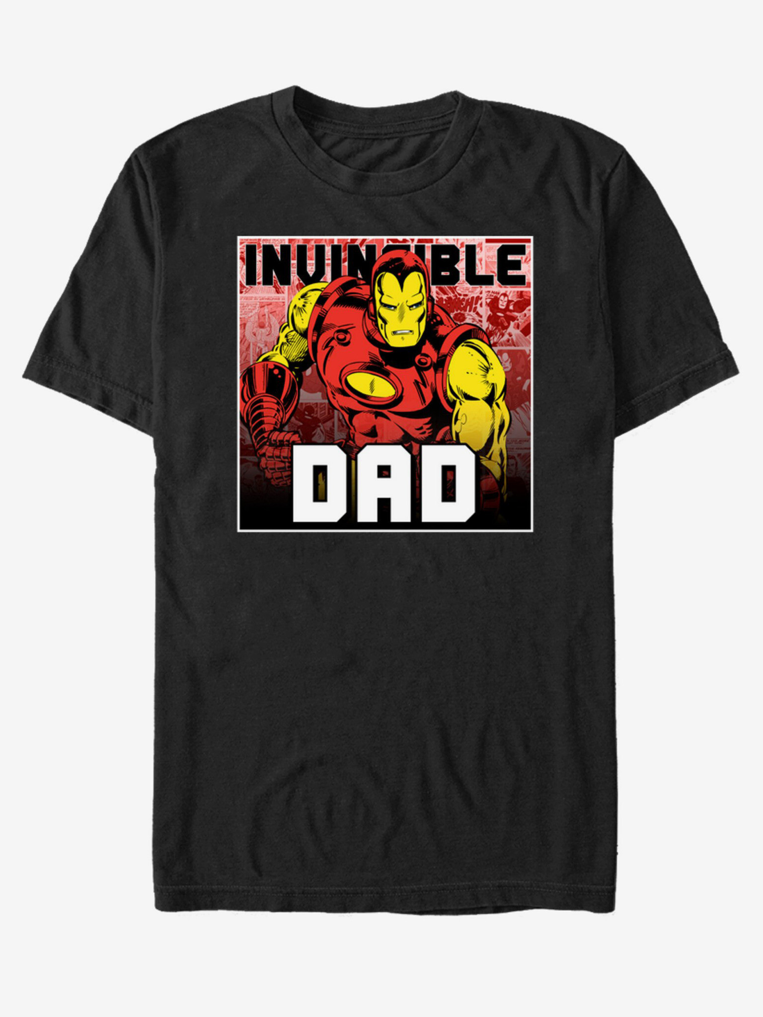 ZOOT.Fan Marvel Invincible Dad Tricou Negru - Pled.ro