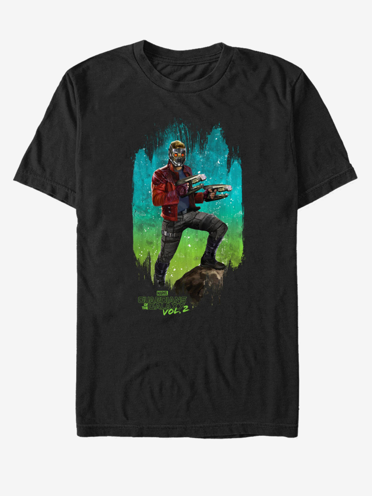 ZOOT.Fan Marvel Star-Lord Strážci Galaxie vol. 2 Tricou Negru - Pled.ro