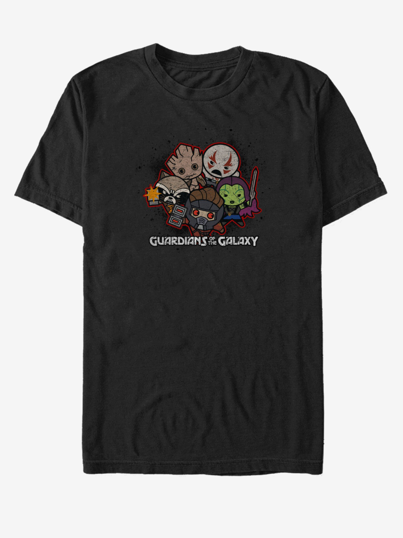 ZOOT.Fan Marvel Strážci Galaxie Tricou Negru - Pled.ro