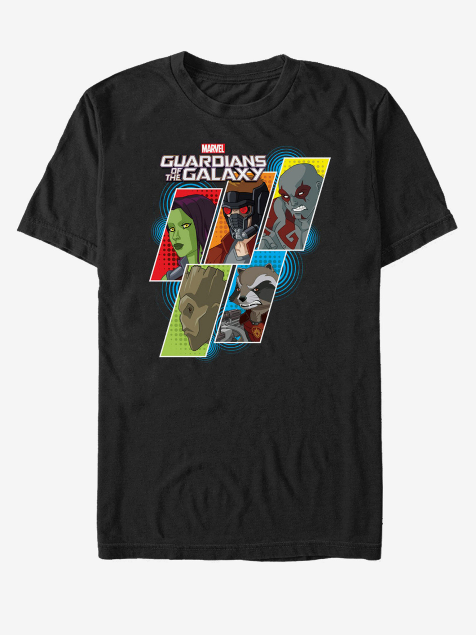 ZOOT.Fan Marvel Strážci Galaxie Tricou Negru - Pled.ro