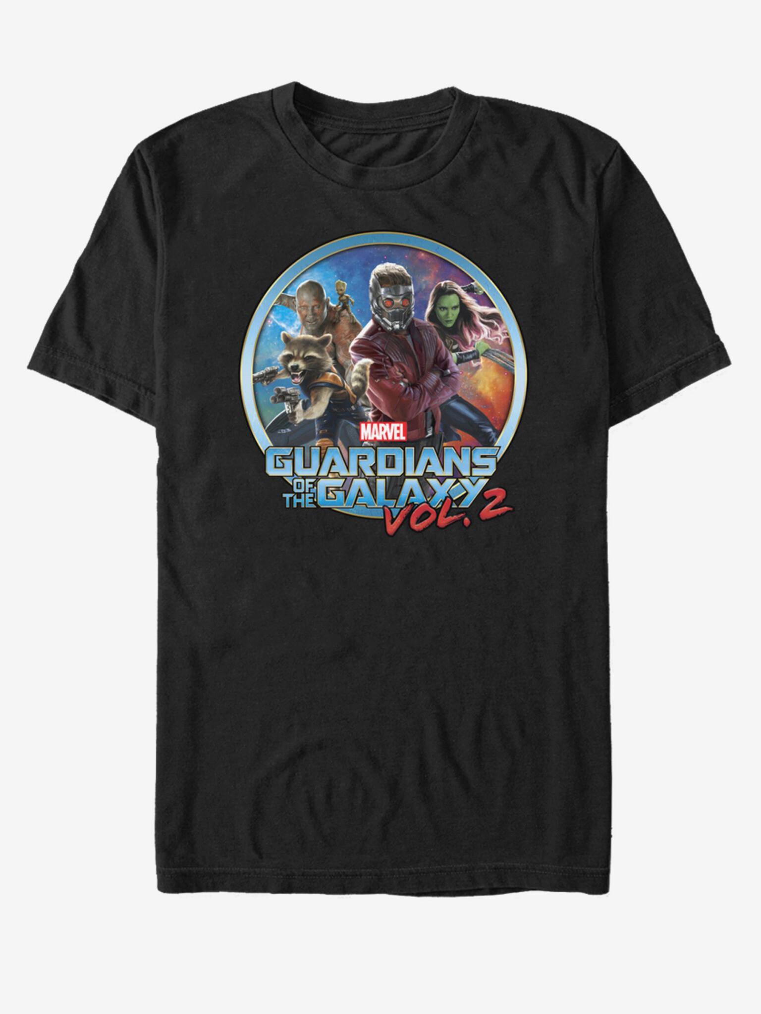 ZOOT.Fan Marvel Strážci Galaxie vol. 2 Tricou Negru - Pled.ro