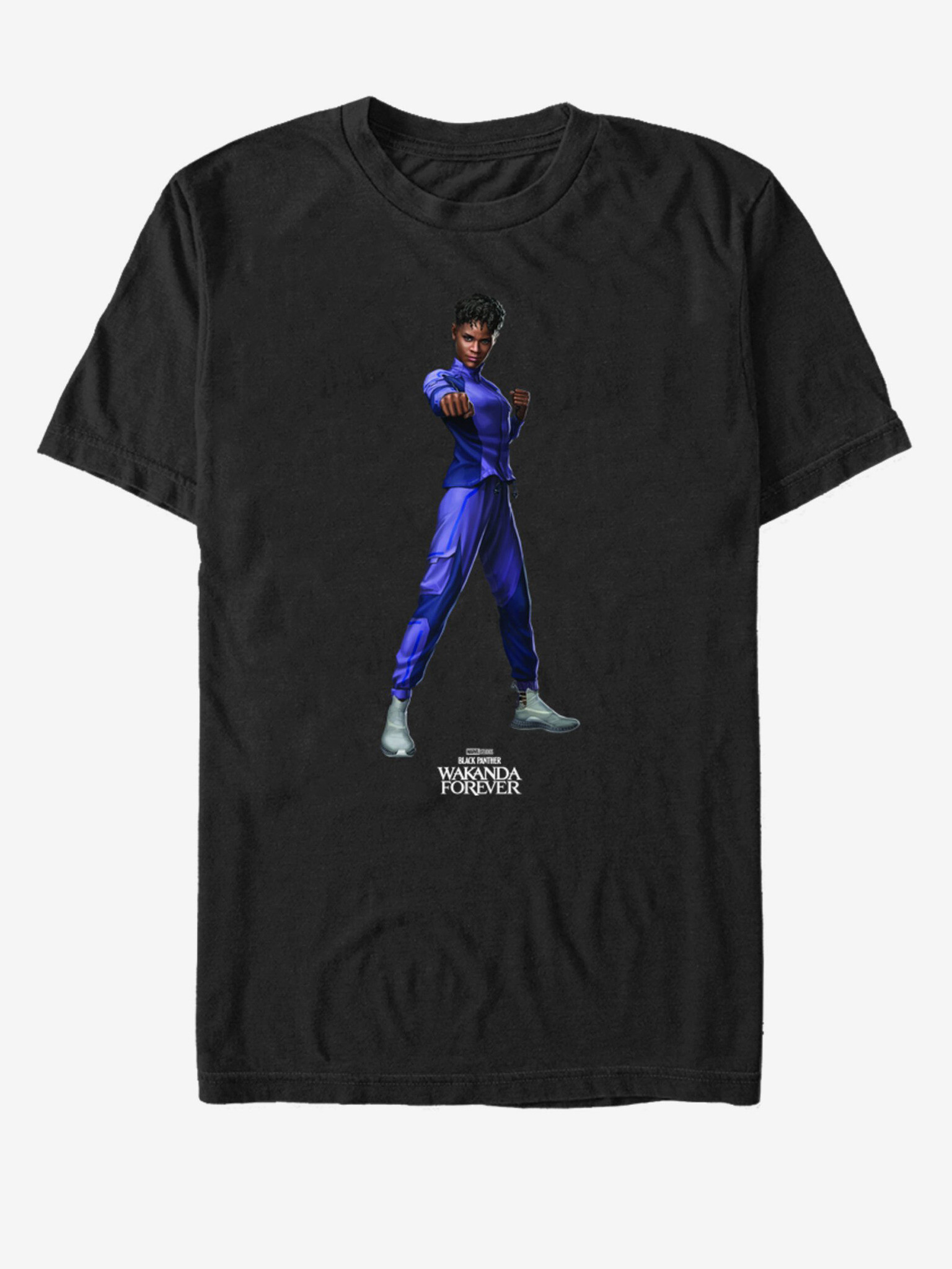 ZOOT.Fan MarveShuri Black Panther: Wakanda nechť žije Tricou Negru - Pled.ro