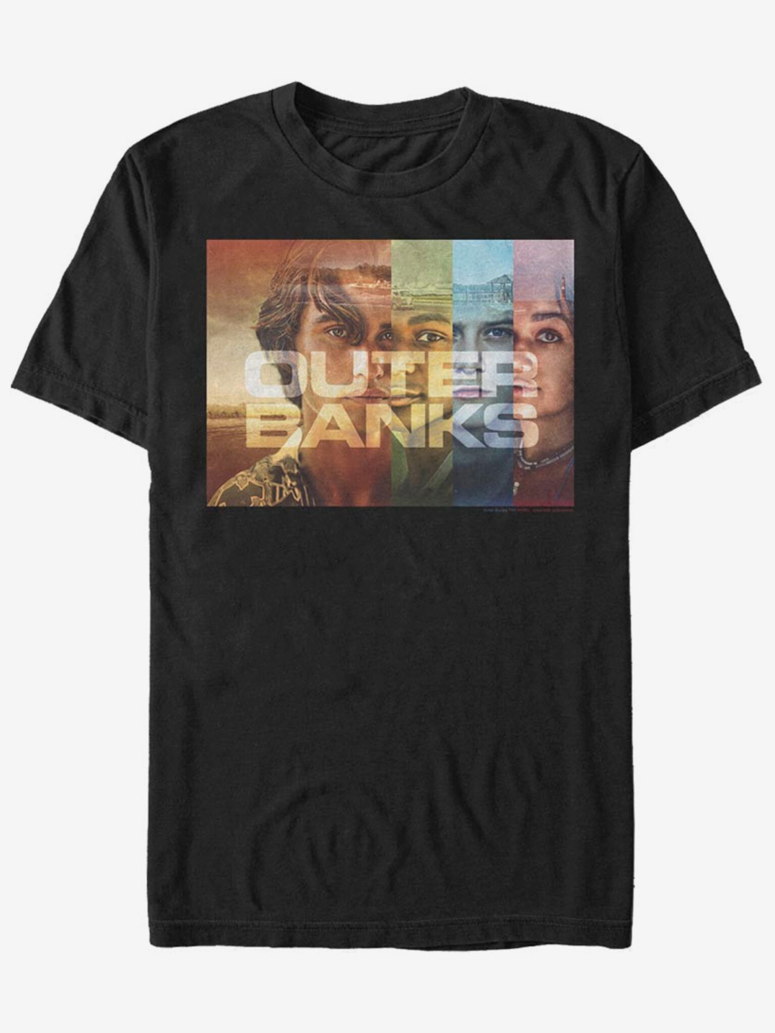 ZOOT.Fan Netflix Outer Banks Tricou Negru - Pled.ro