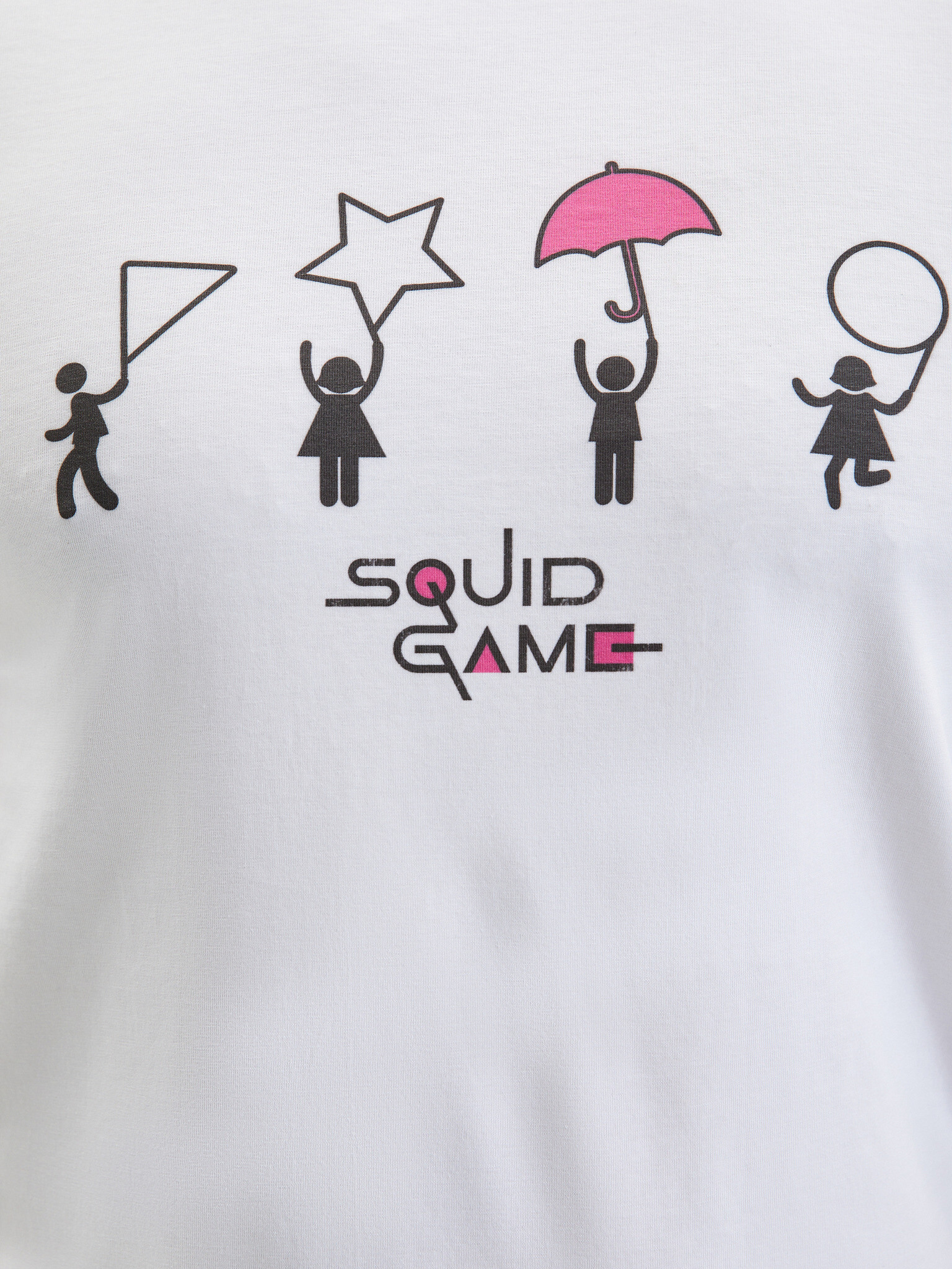 ZOOT.Fan Netflix Squid Game Tricou Alb - Pled.ro