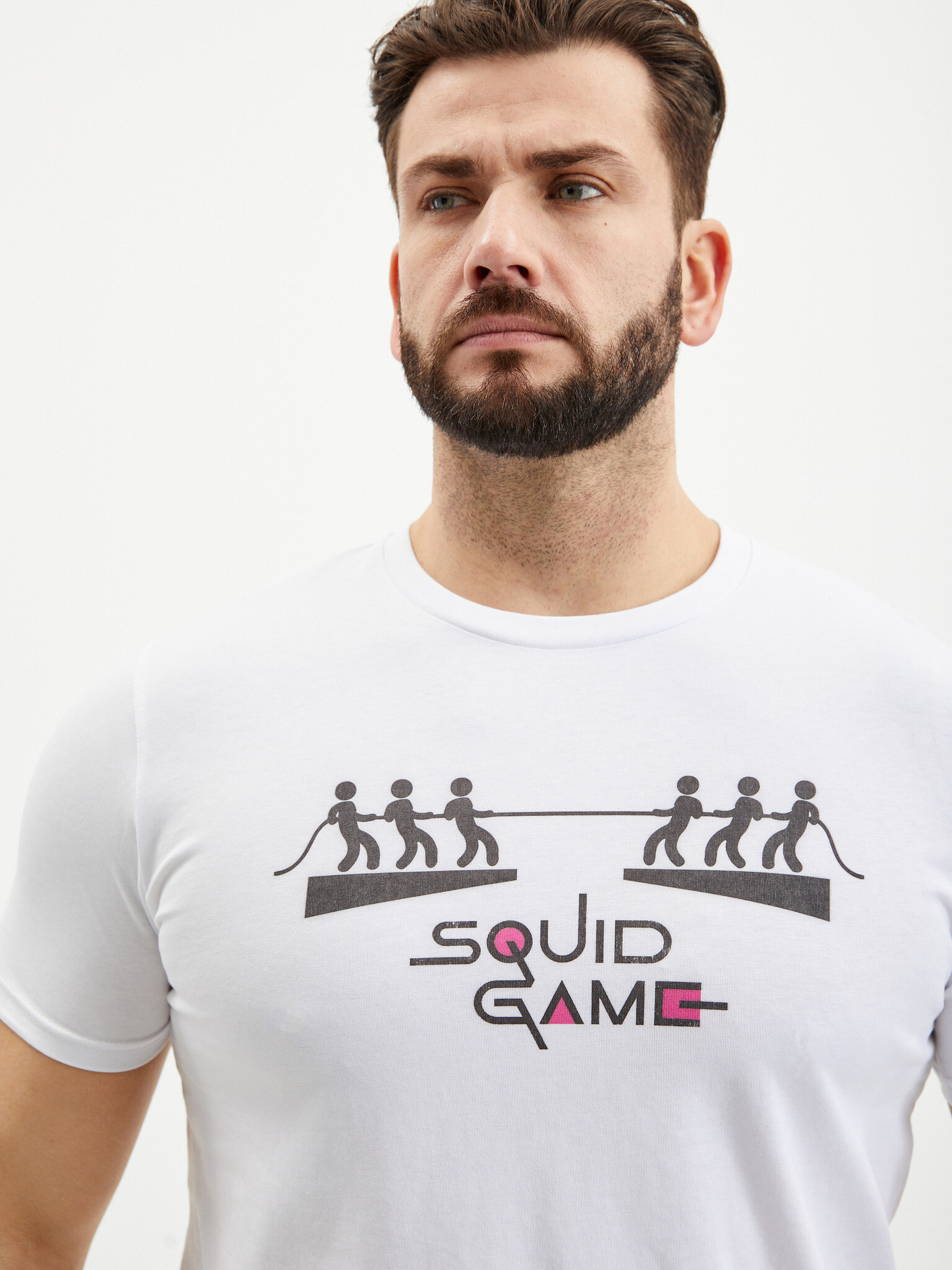 ZOOT.Fan Netflix Squid Game Tricou Alb - Pled.ro