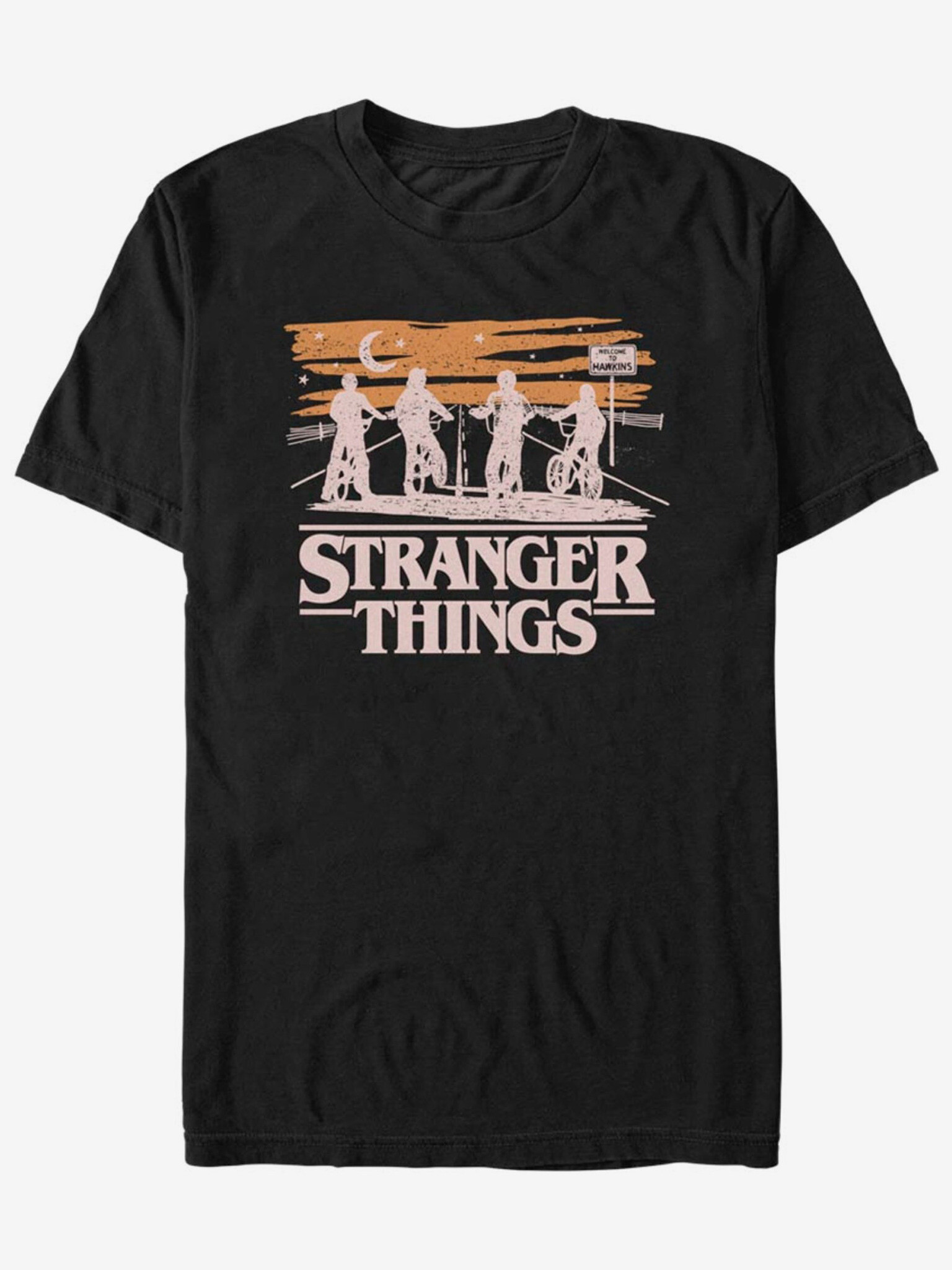 ZOOT.Fan Netflix Stranger Things Tricou Negru - Pled.ro