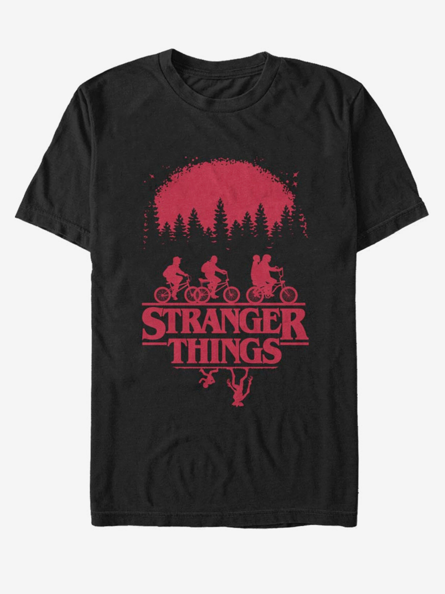 ZOOT.Fan Netflix Stranger Things Tricou Negru - Pled.ro