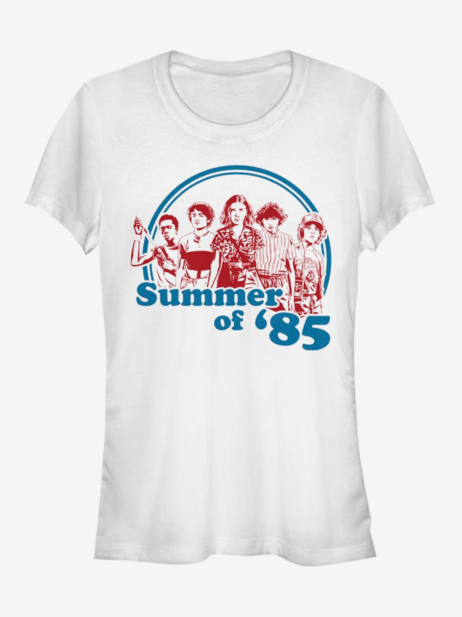 ZOOT.Fan Netflix Summer Of 85 Stranger Things Tricou Alb - Pled.ro