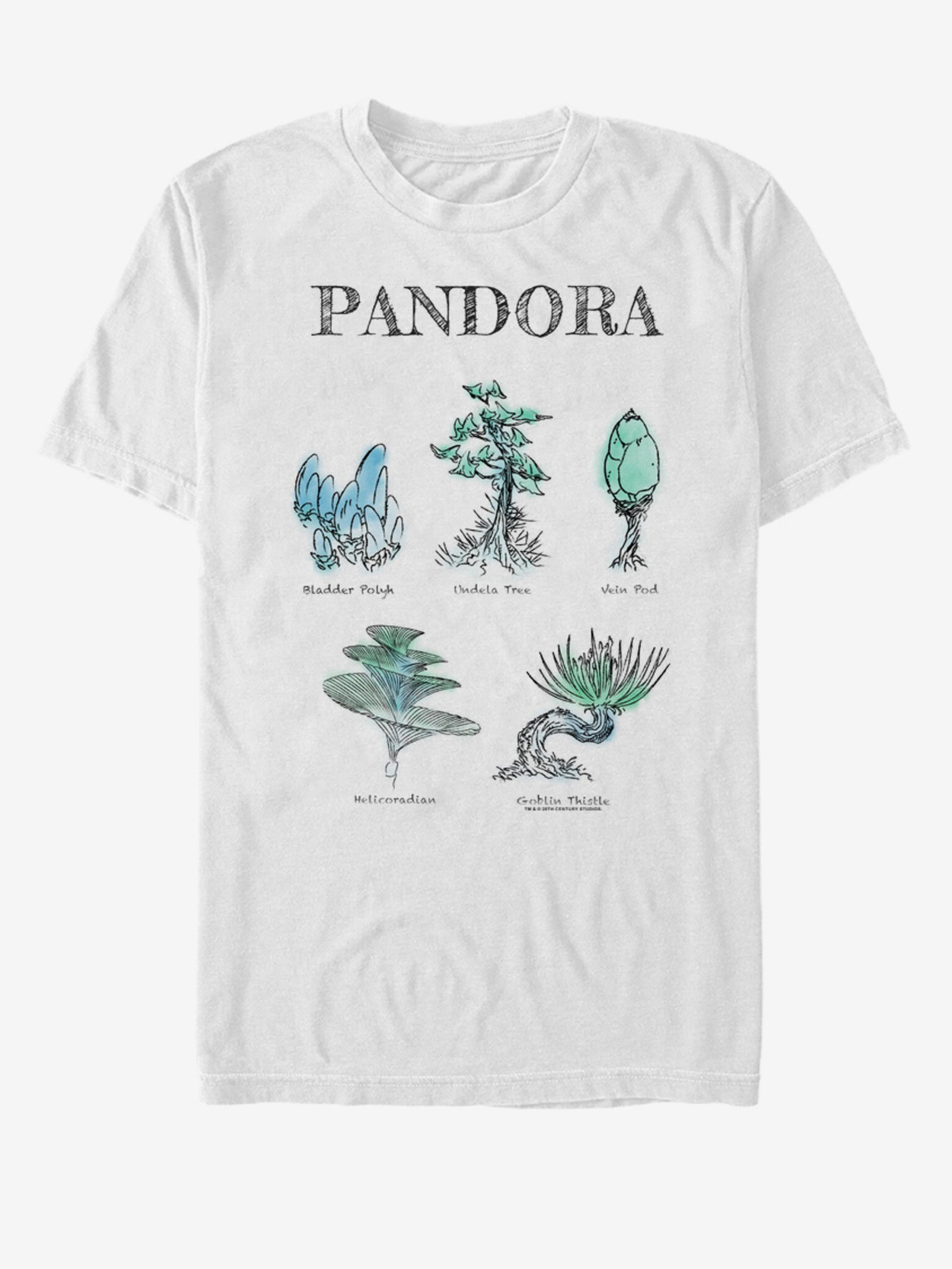 ZOOT.Fan Pandora Avatar Twentieth Century Fox Tricou Alb - Pled.ro