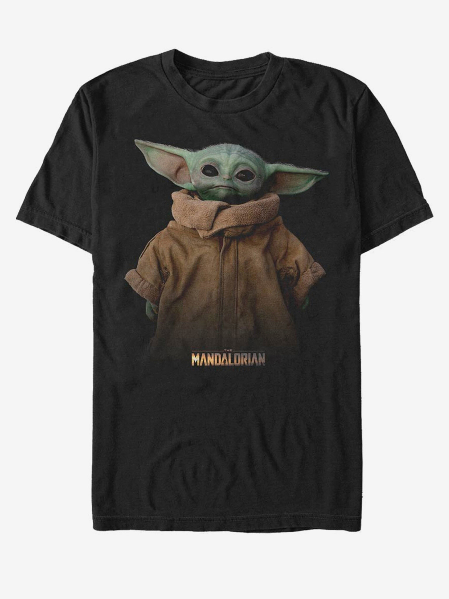 ZOOT.Fan Star Wars Baby Yoda Mandalorian Tricou Negru - Pled.ro