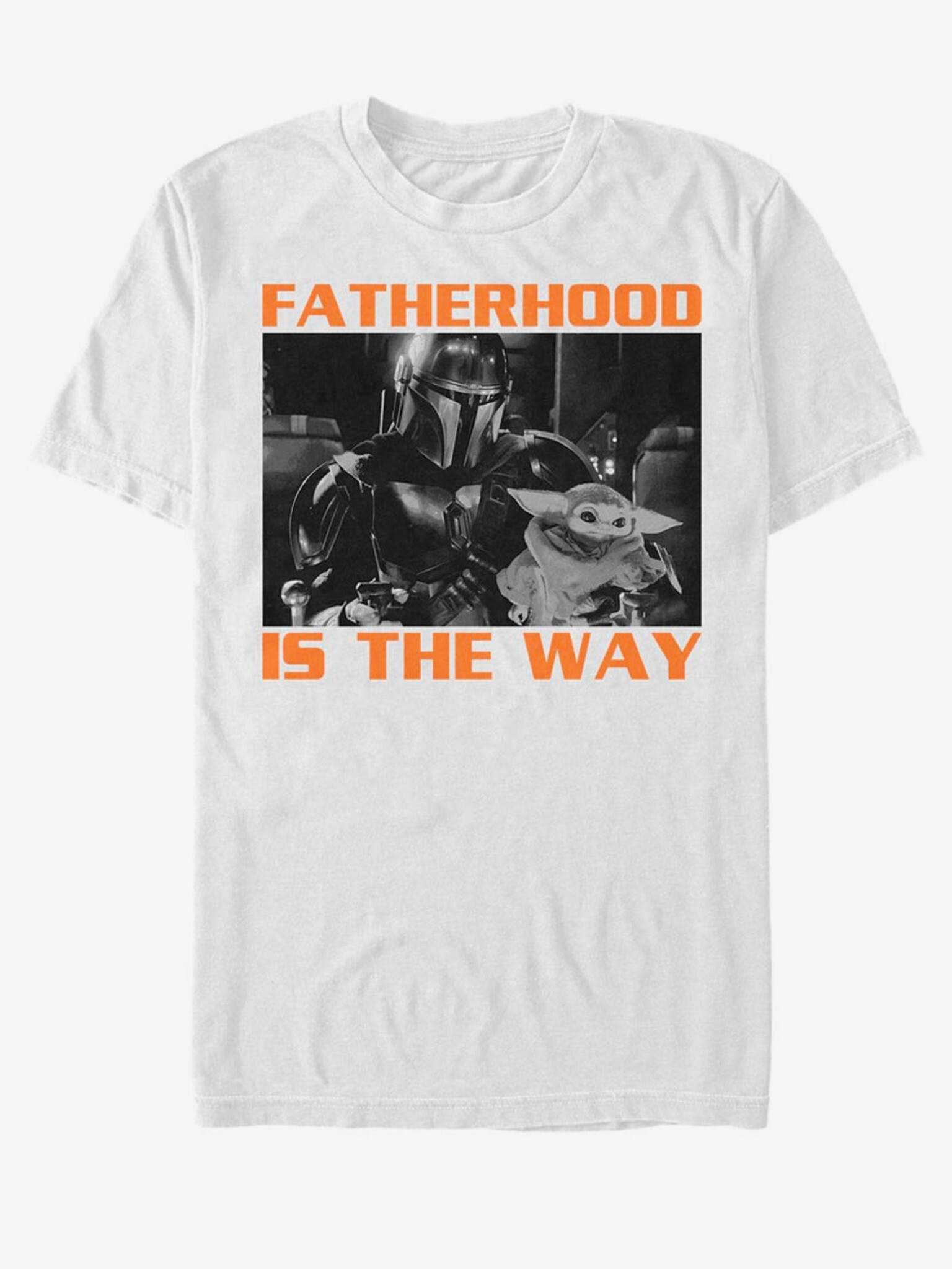 ZOOT.Fan Star Wars Fatherhood Tricou Alb - Pled.ro