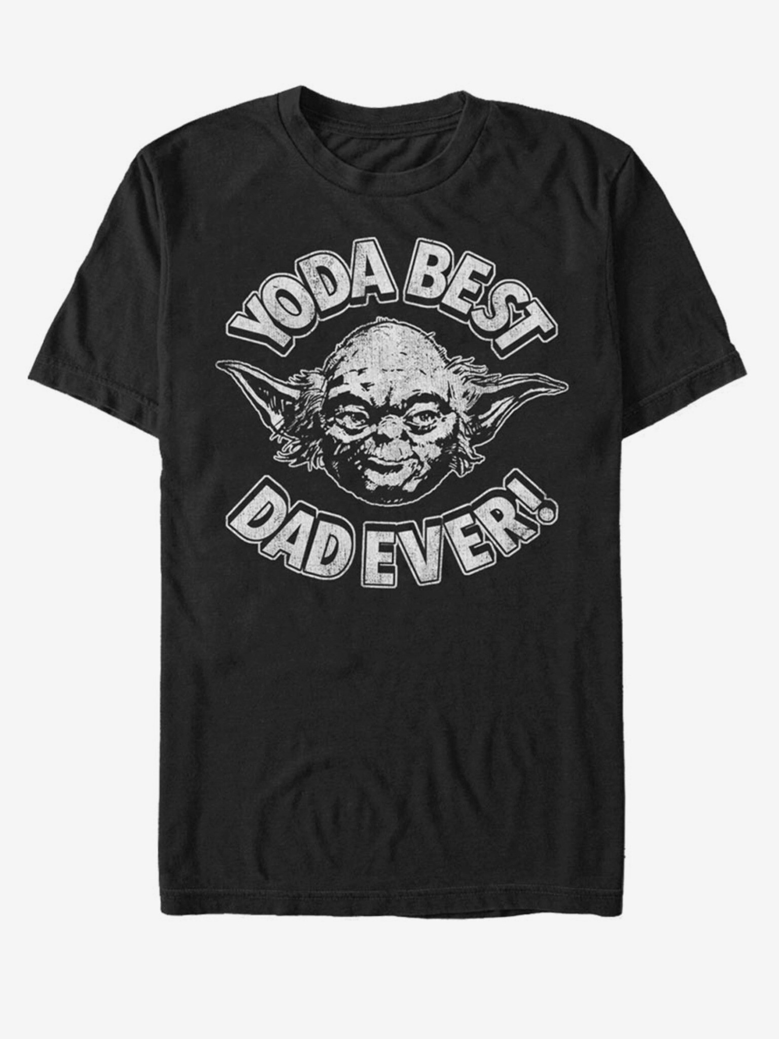 ZOOT.Fan Star Wars Yoda Best Dad Tricou Negru - Pled.ro