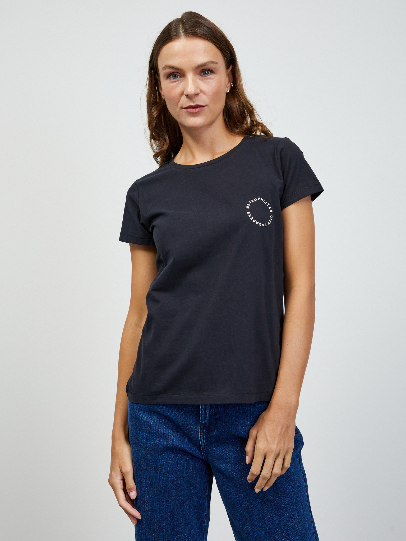 ZOOT.lab Enya Tricou Negru - Pled.ro