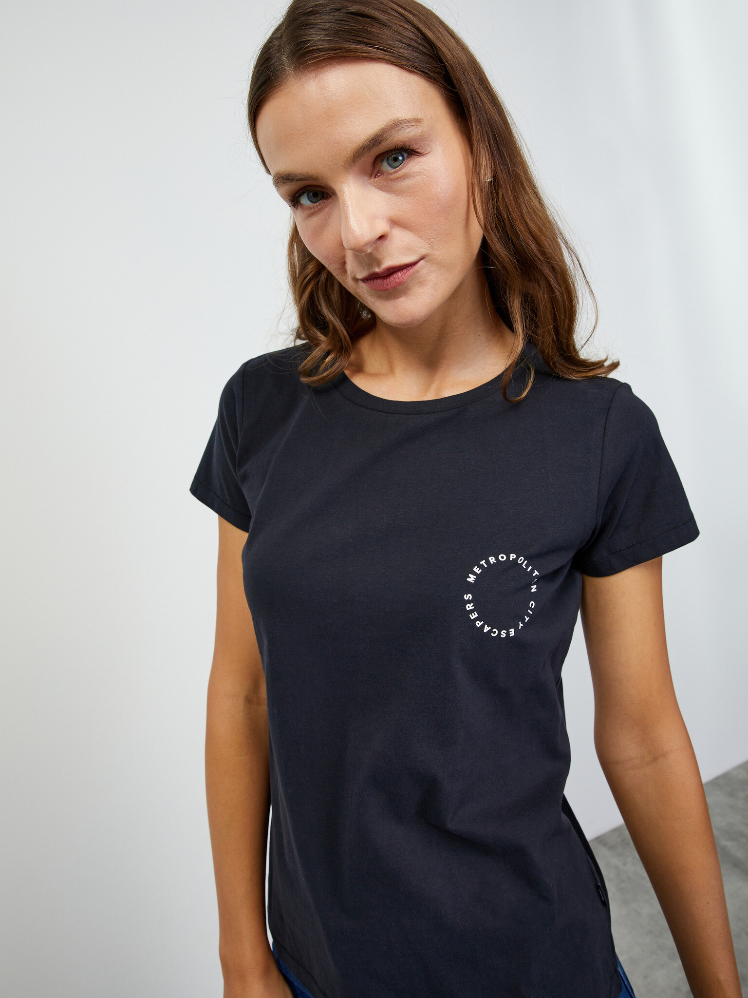 ZOOT.lab Enya Tricou Negru - Pled.ro