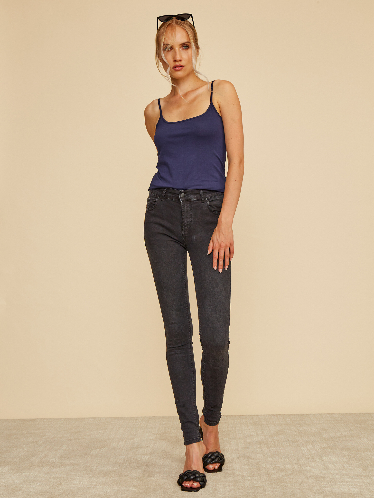 ZOOT.lab Jeans Negru - Pled.ro