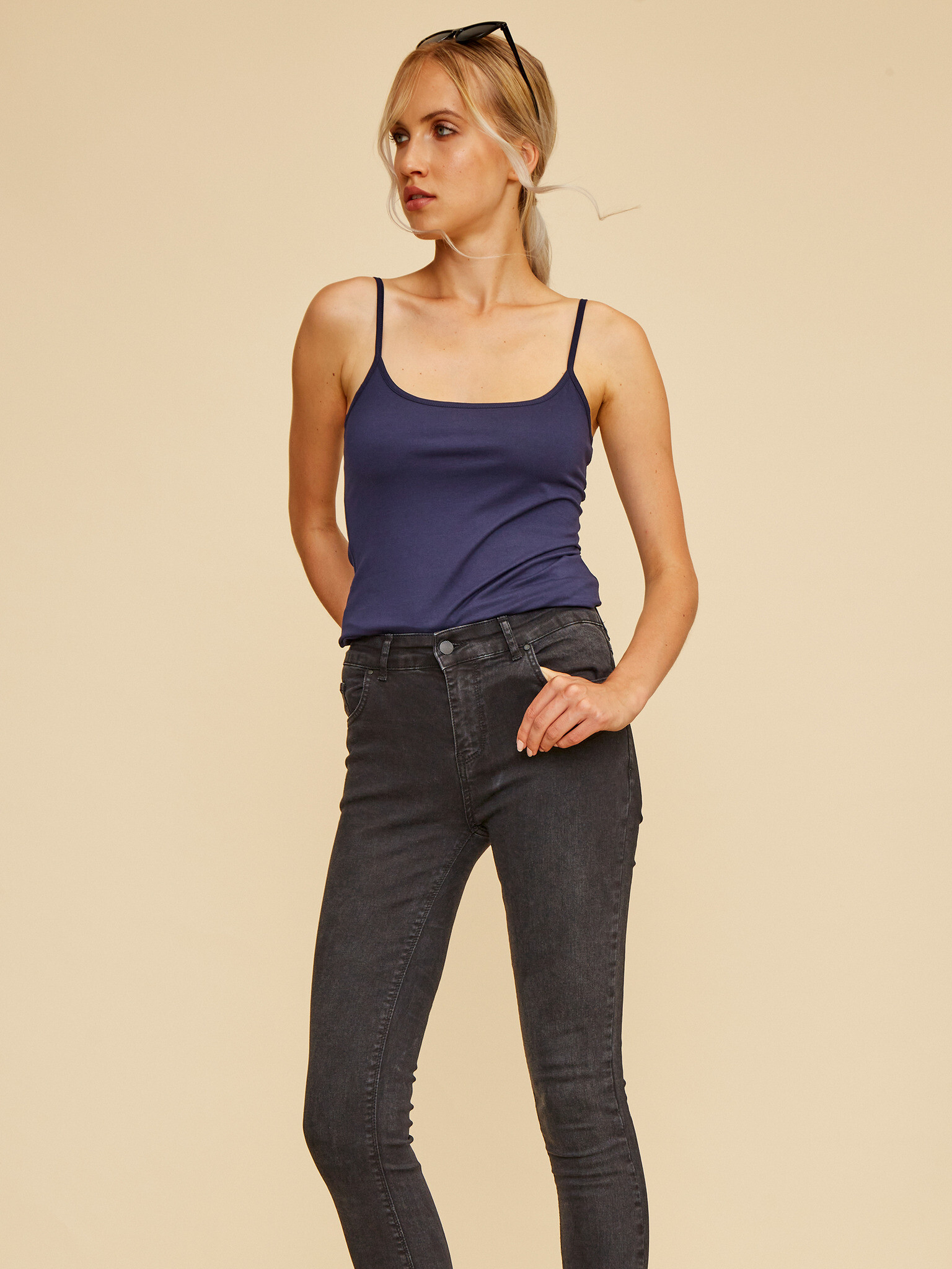 ZOOT.lab Jeans Negru - Pled.ro