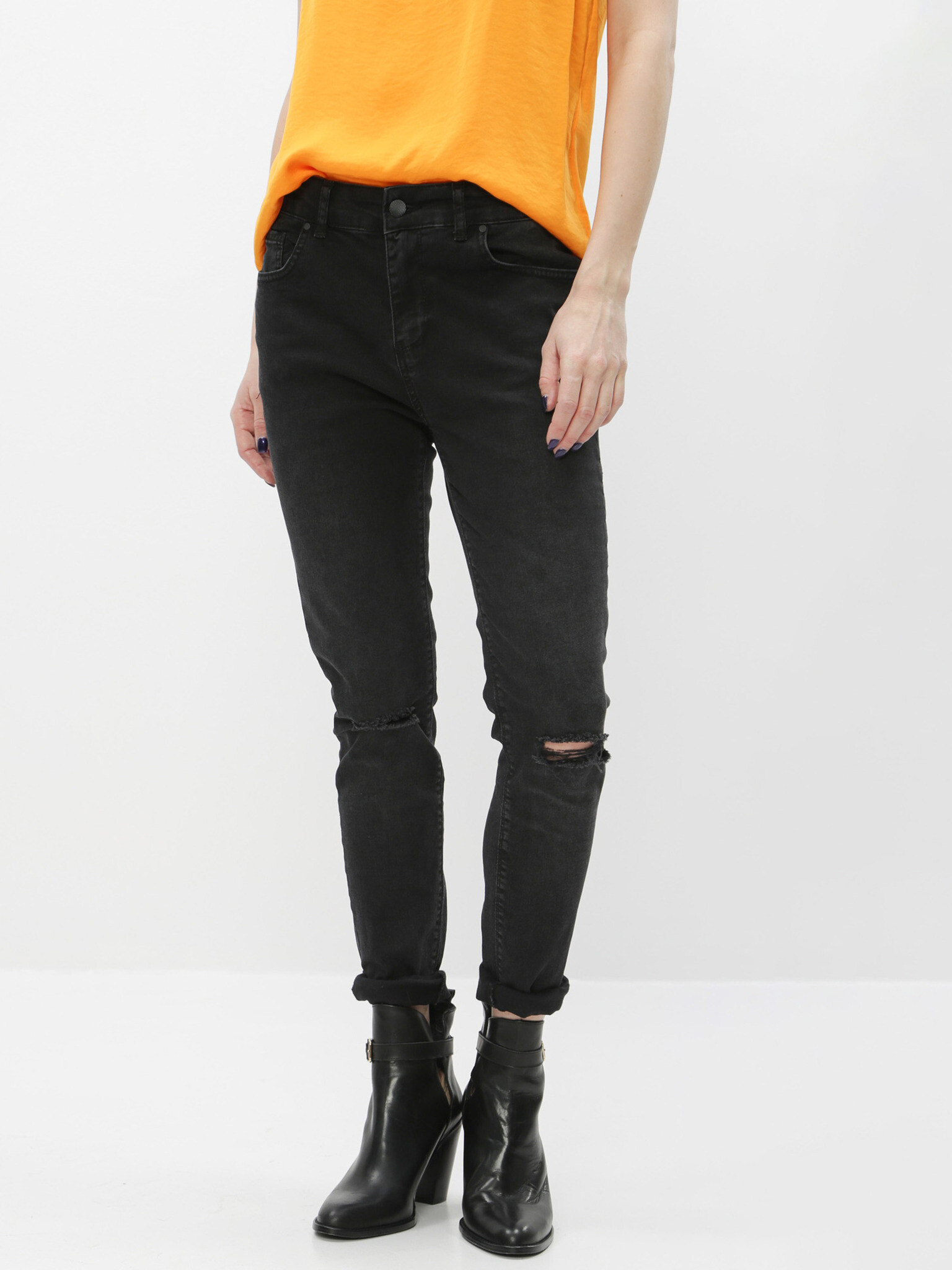 ZOOT.lab Jeans Negru - Pled.ro