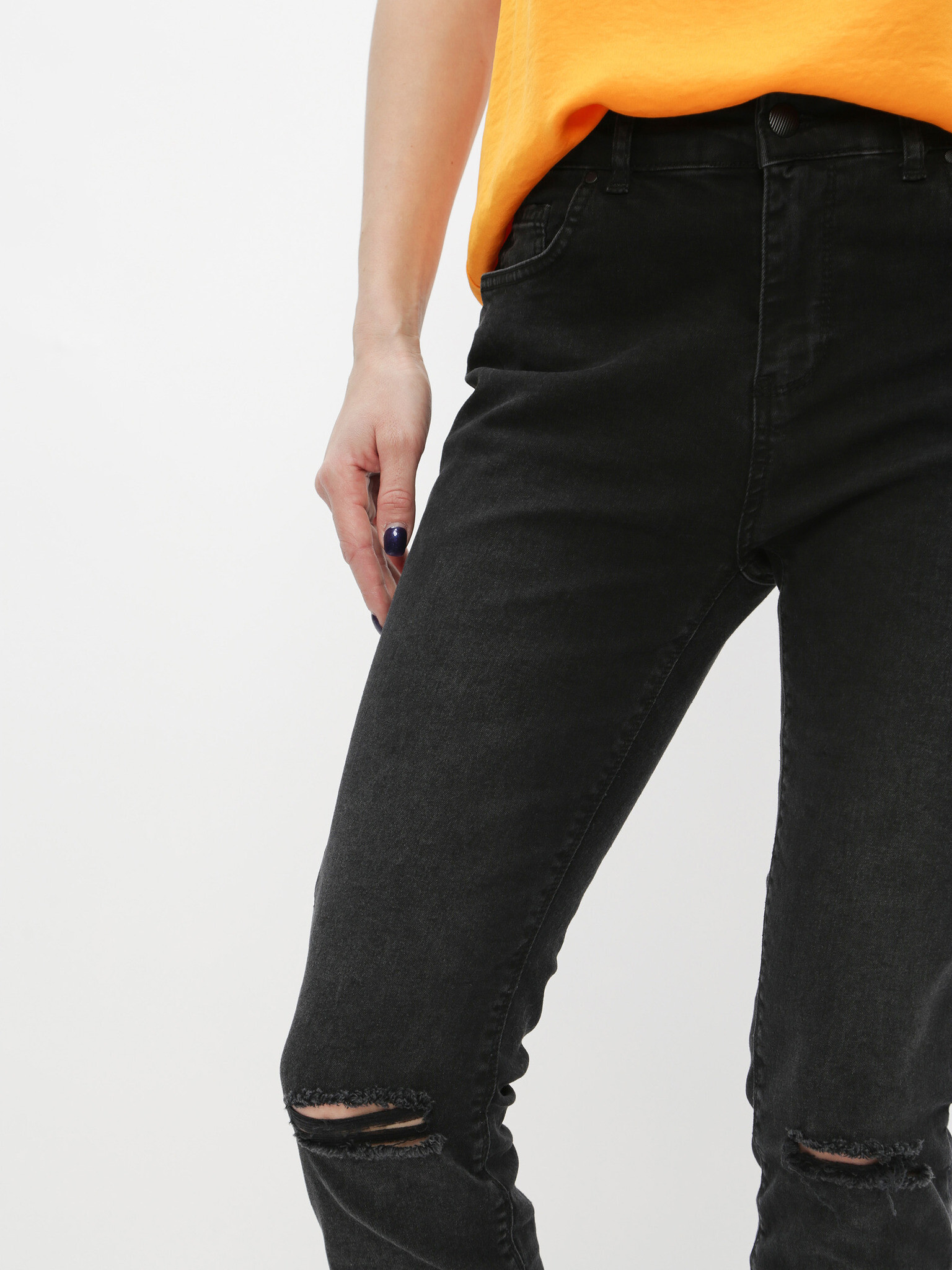 ZOOT.lab Jeans Negru - Pled.ro