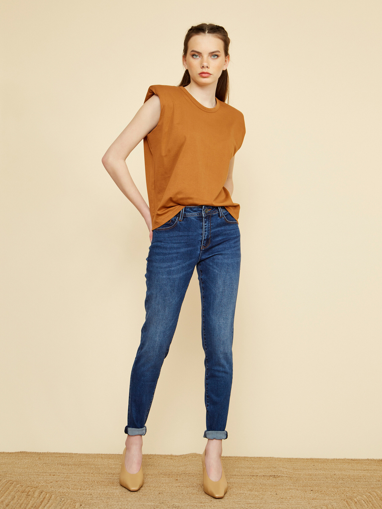 ZOOT.lab Pippa Jeans Albastru - Pled.ro