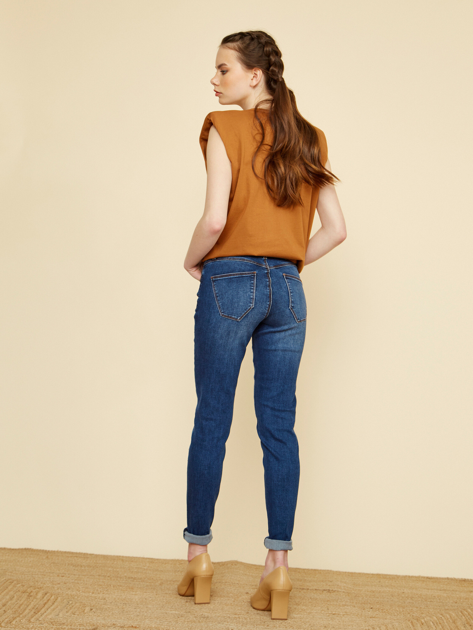 ZOOT.lab Pippa Jeans Albastru - Pled.ro