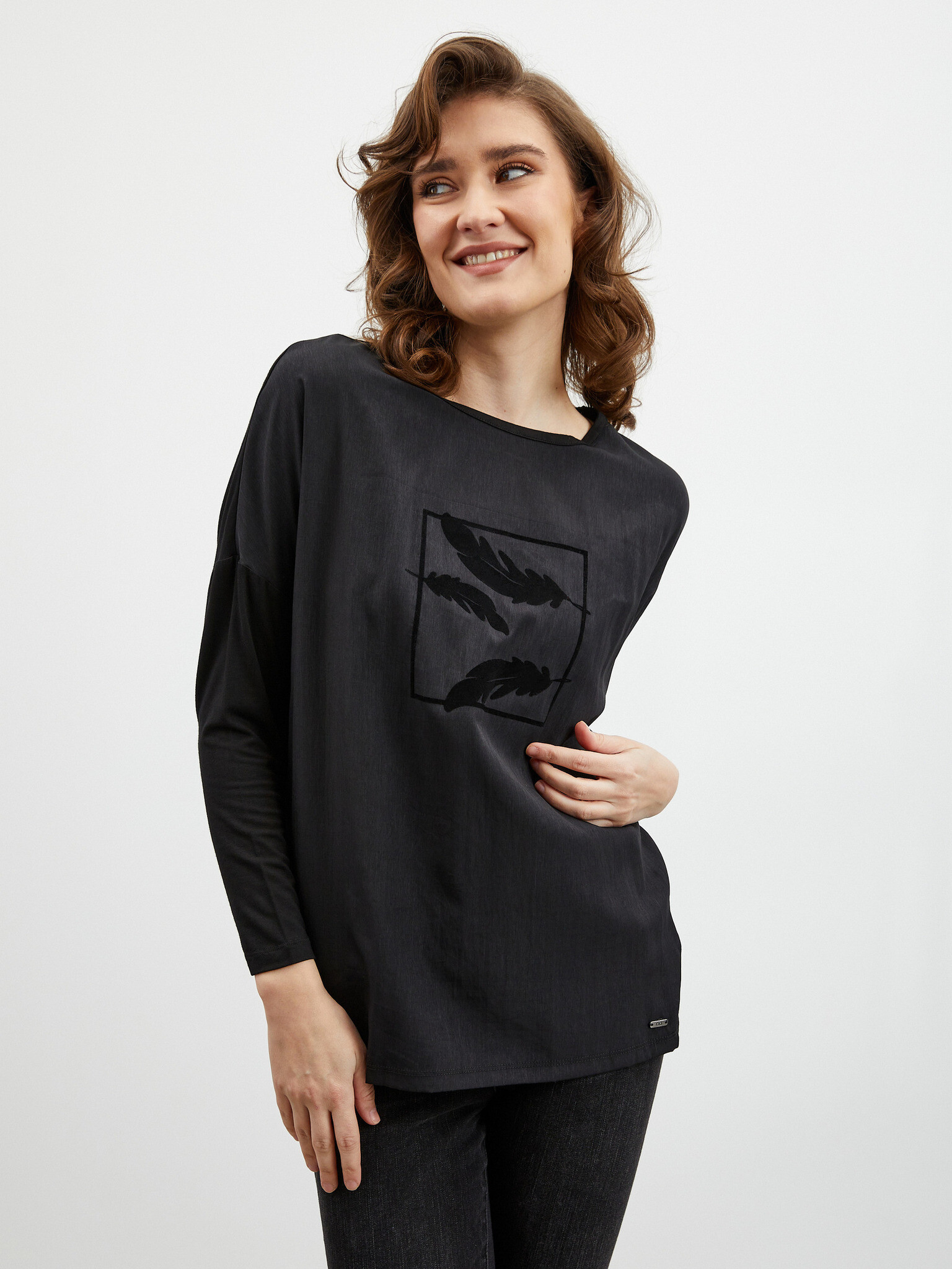 ZOOT.lab Rozy Tricou Negru - Pled.ro