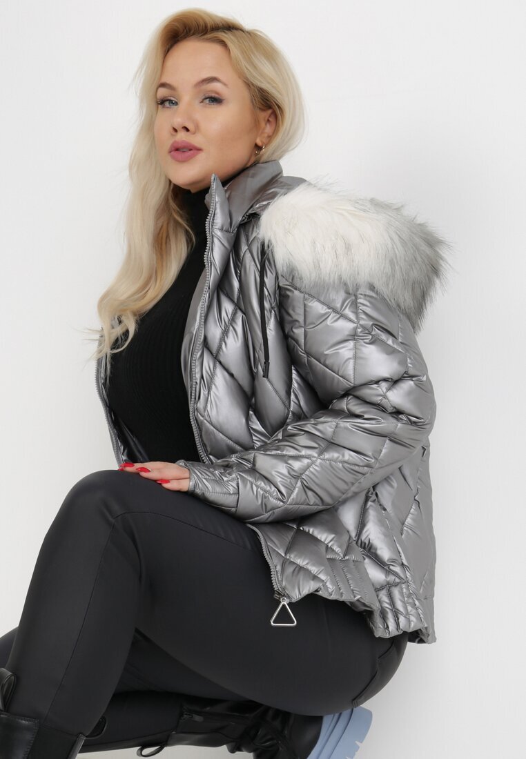6&8 fashion Geacă Argintie Deinarpia