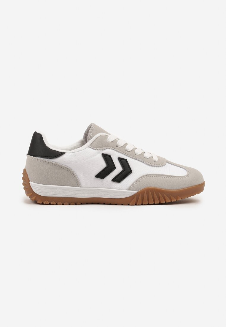 888 Adidași Alb-Negru în Stilul Tenisilor Clasici cu Cusături Decorative Mepnia